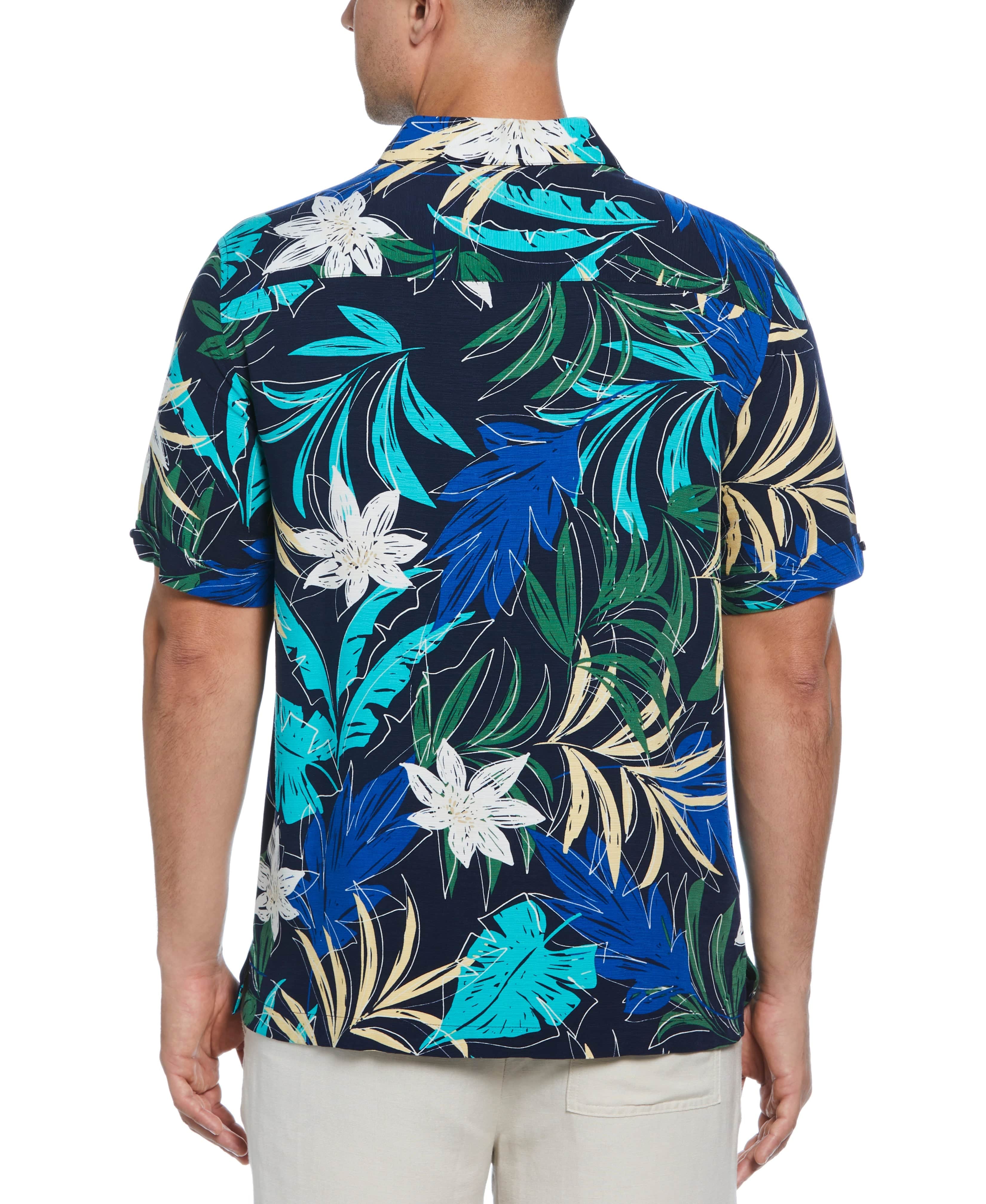 All-Over Tropical Print Shirt - Image 3