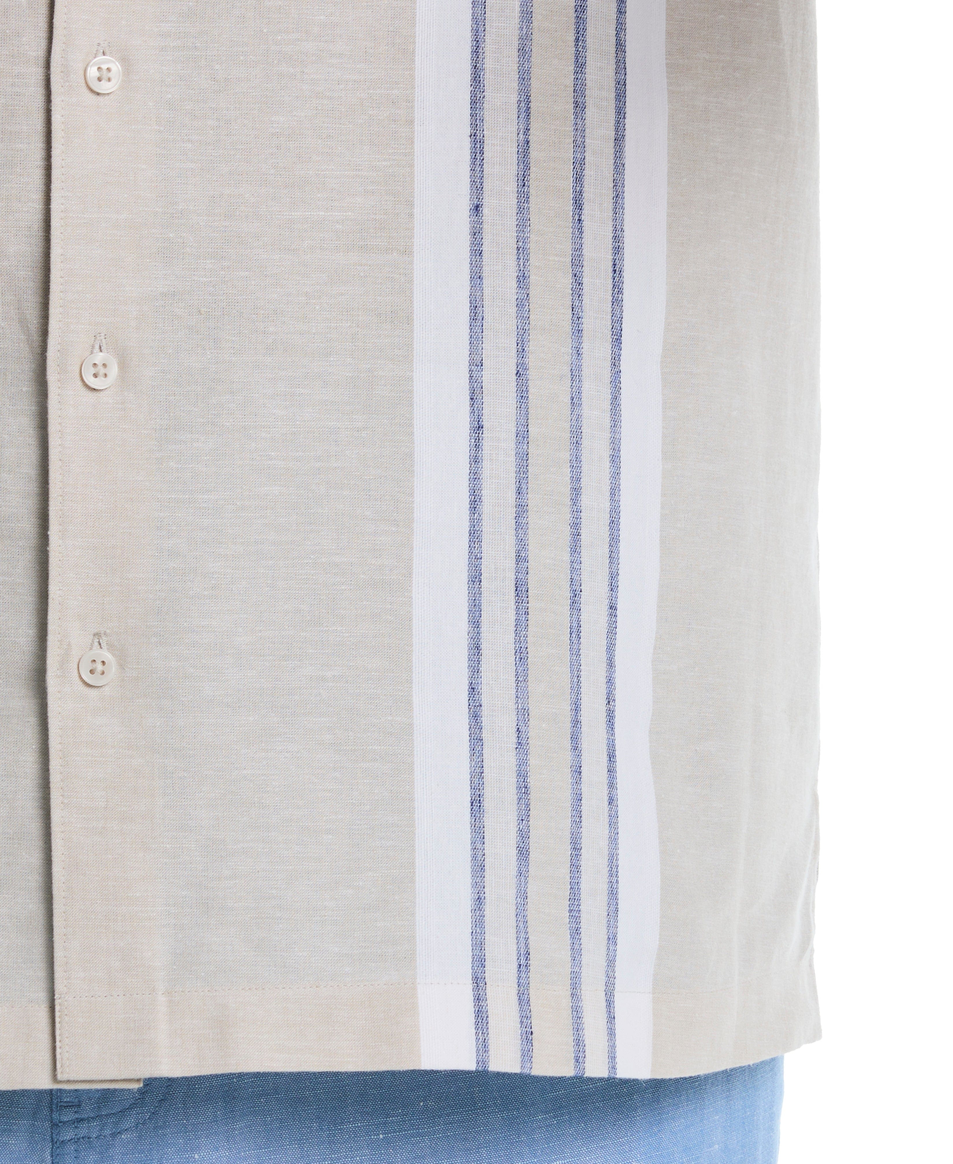 Big & Tall Engineered Stripe Panel Shirt - Image 3