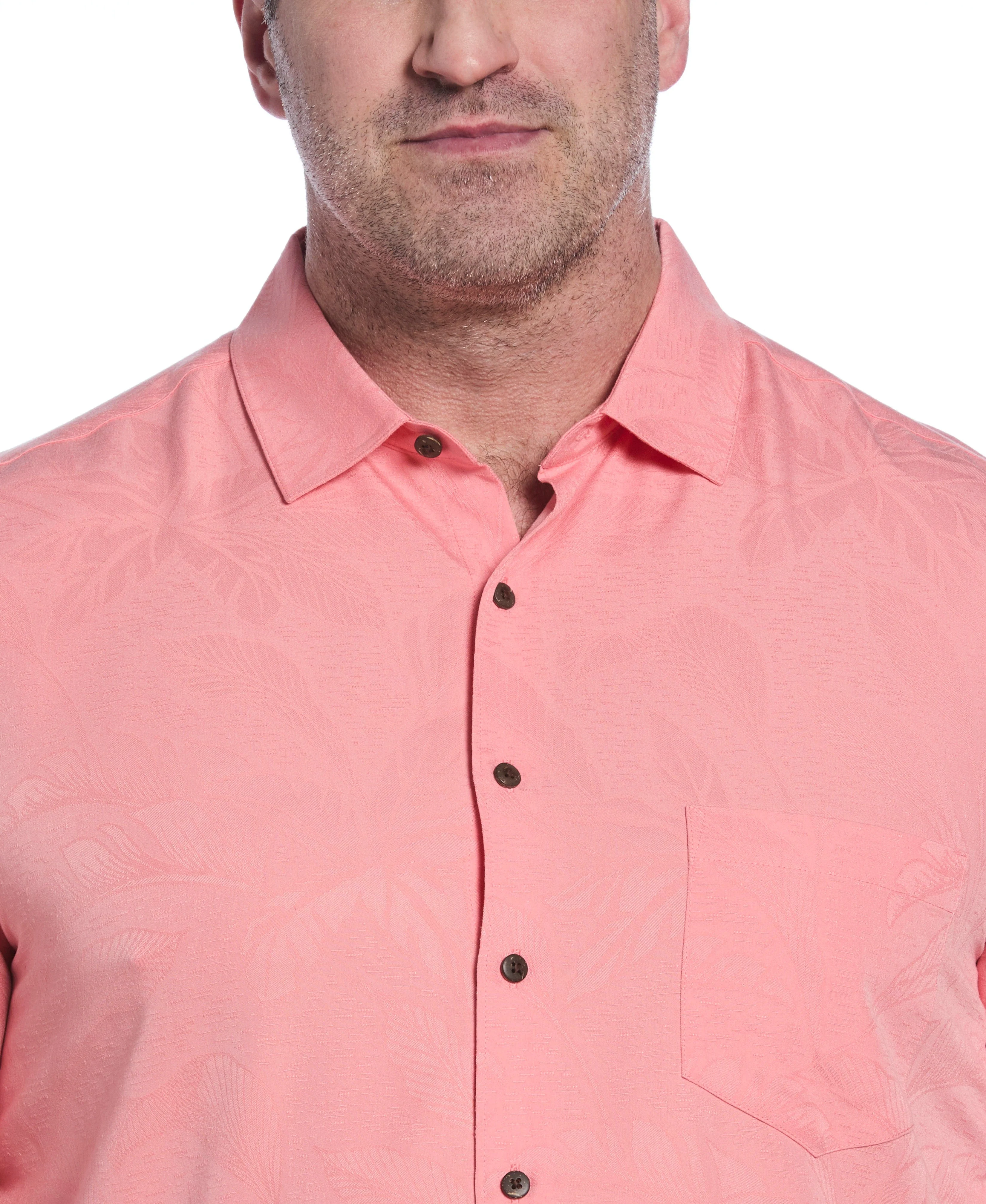 Big & Tall Palm Print Shirt - Image 33