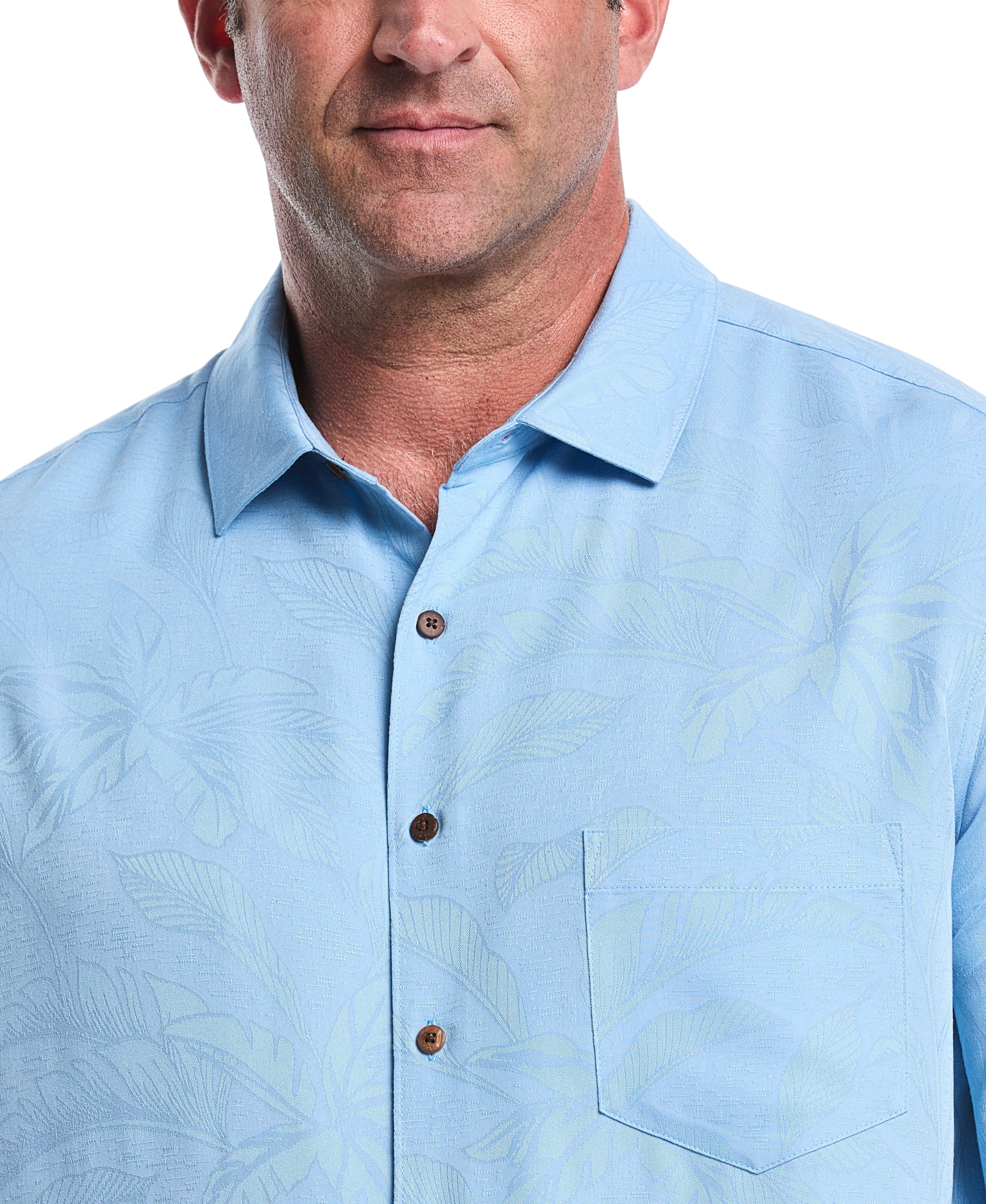 Big & Tall Palm Print Shirt - Image 5