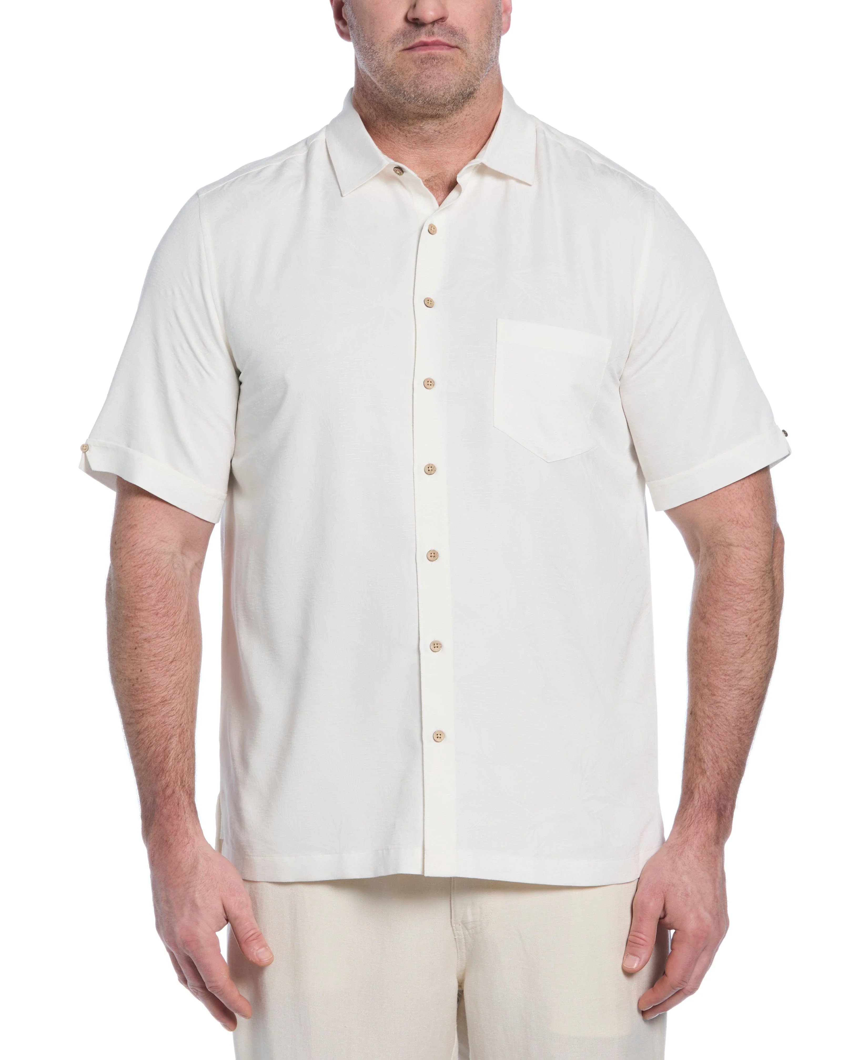 Big & Tall Palm Print Shirt - Image 7