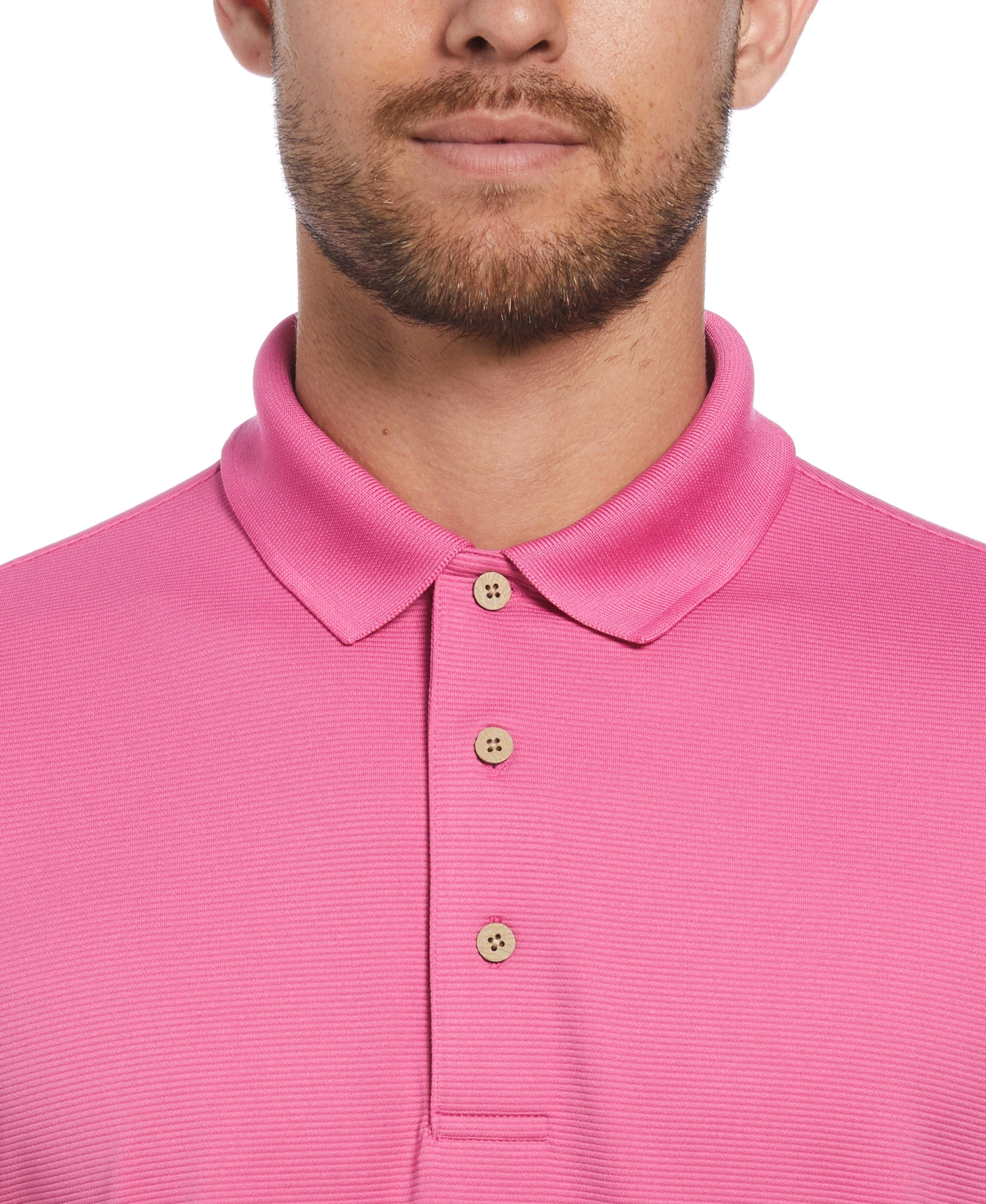 Big & Tall Solid Textured Polo - Image 3