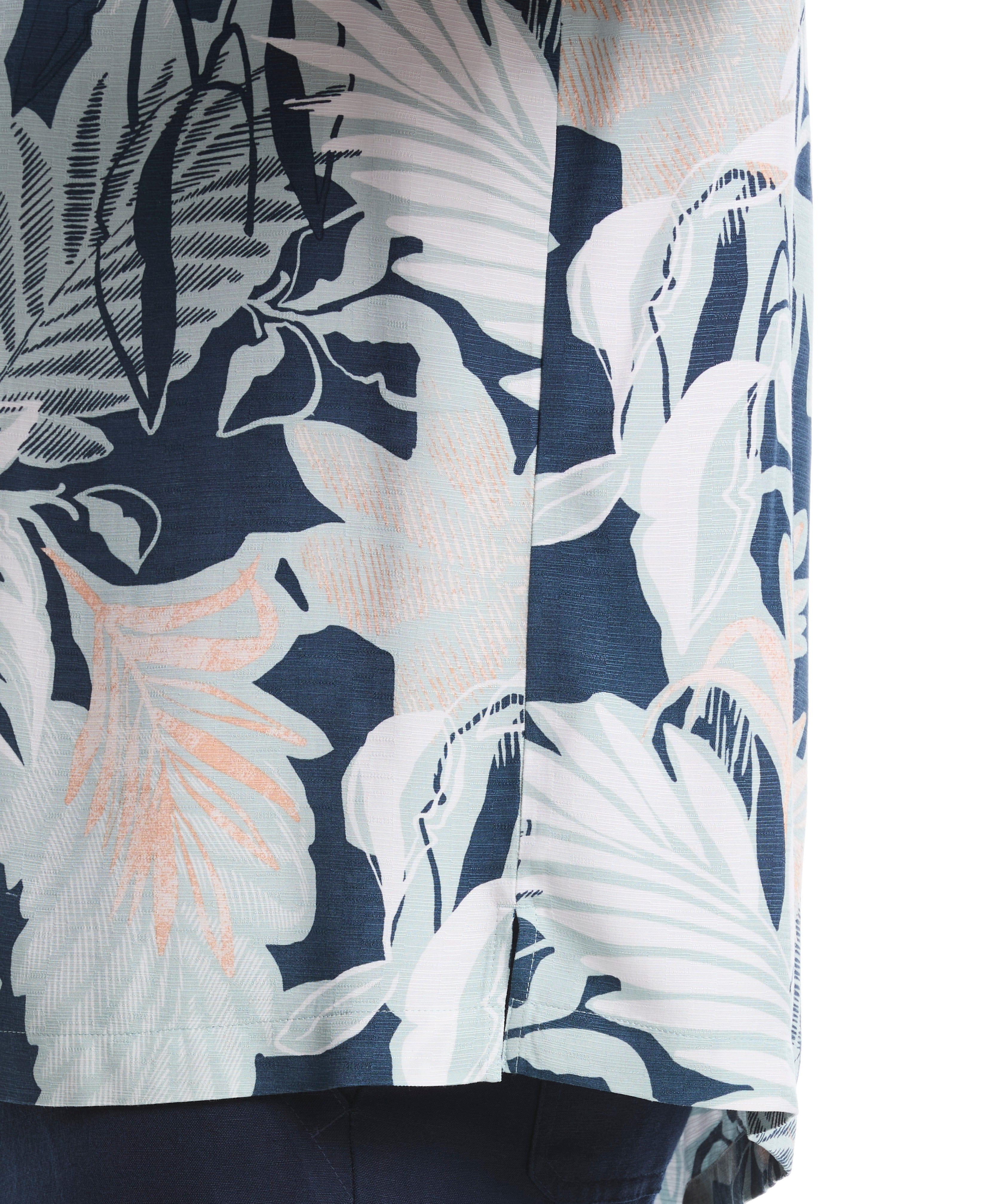 Big & Tall Tropical Print Shirt - Image 3