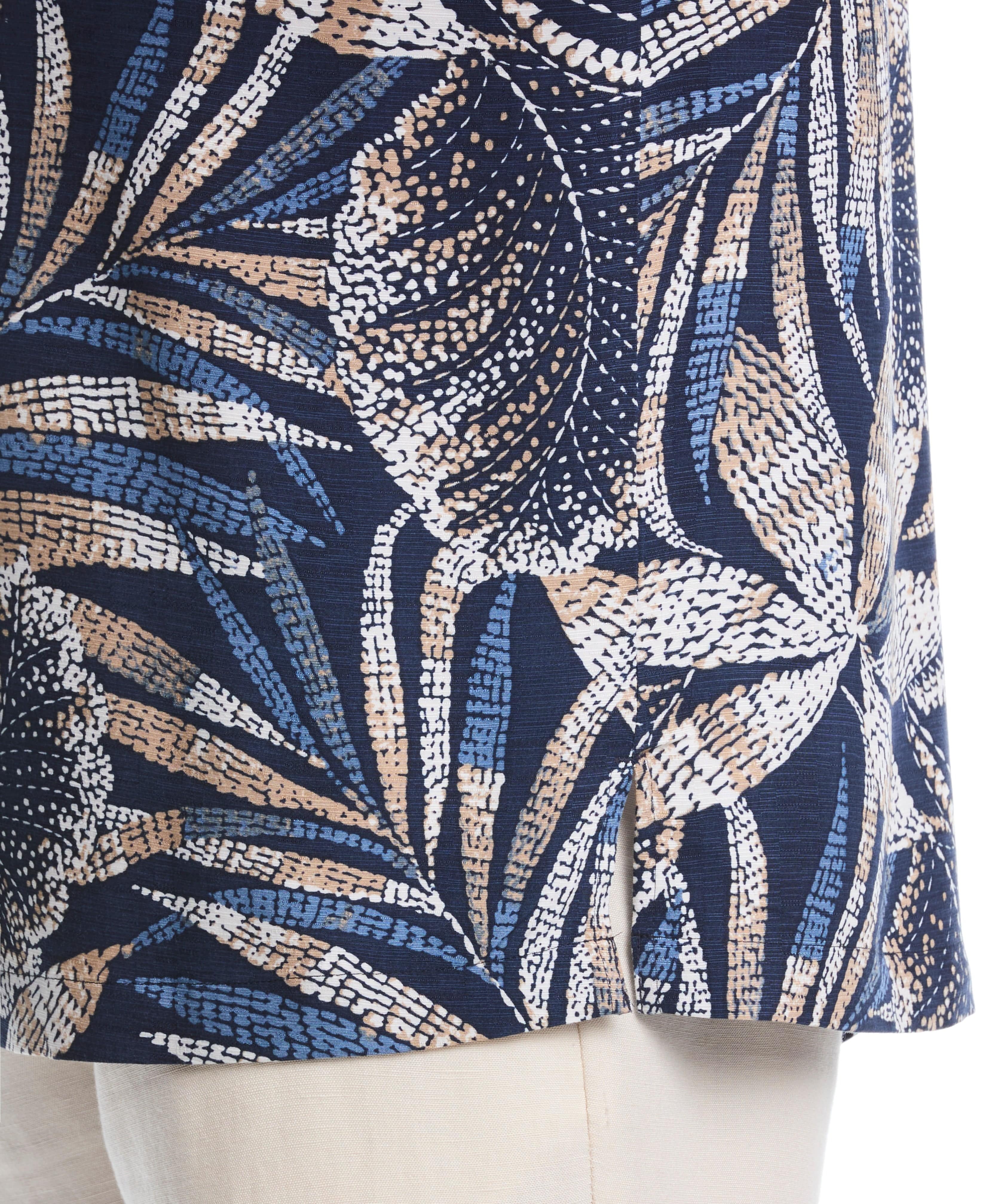 Big & Tall Tropical Print Shirt - Image 4