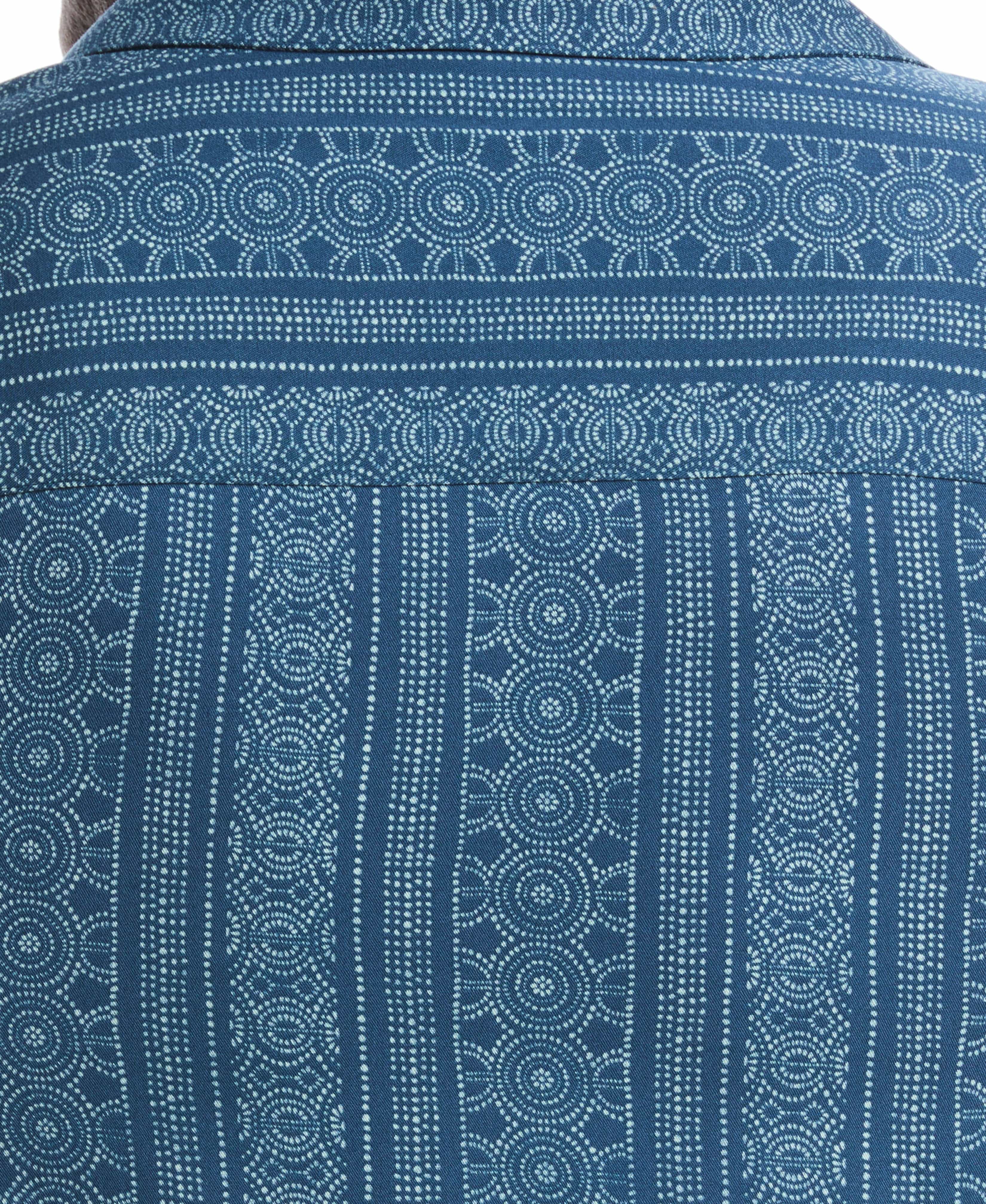 Big & Tall Viscose Twill Print Shirt - Image 7