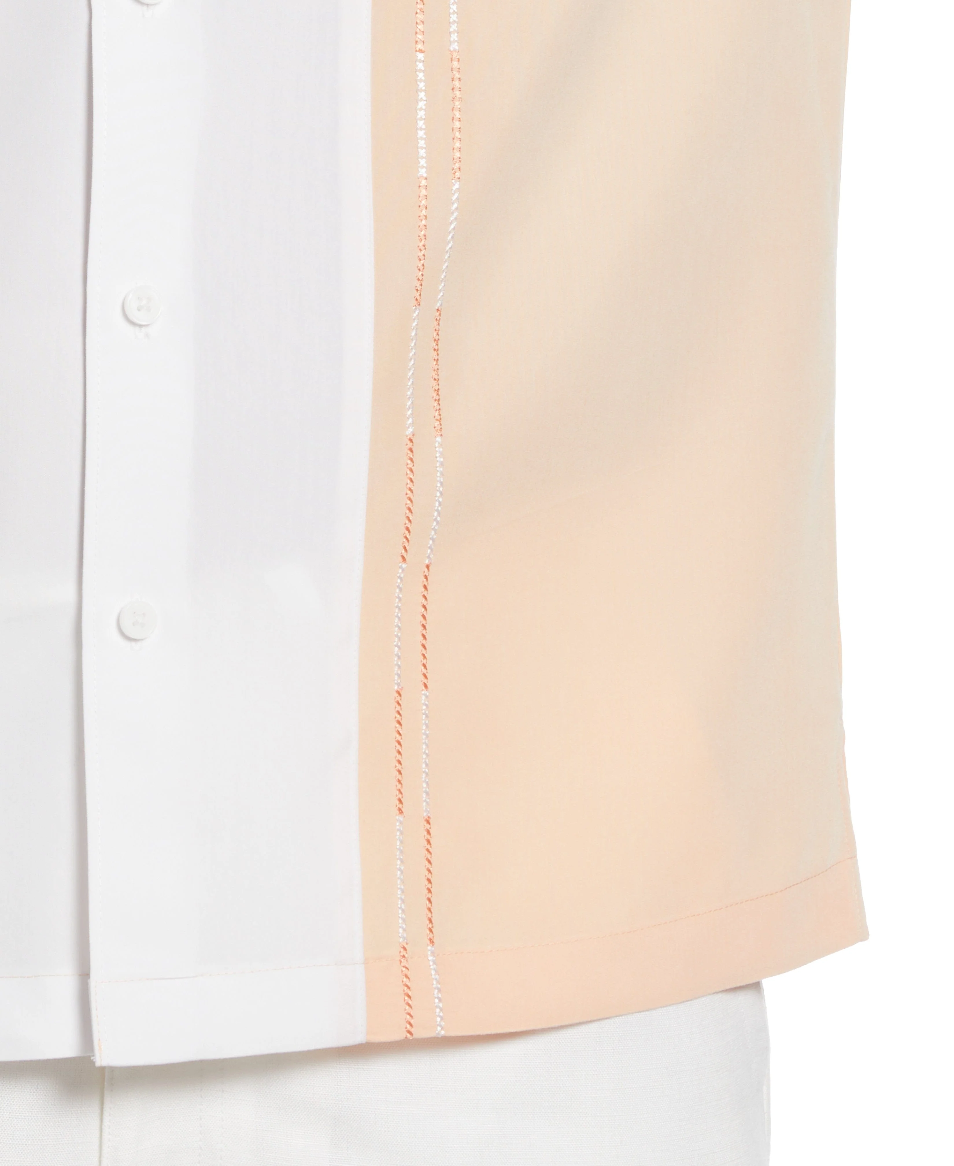 Color Block Embroidery Shirt - Image 3