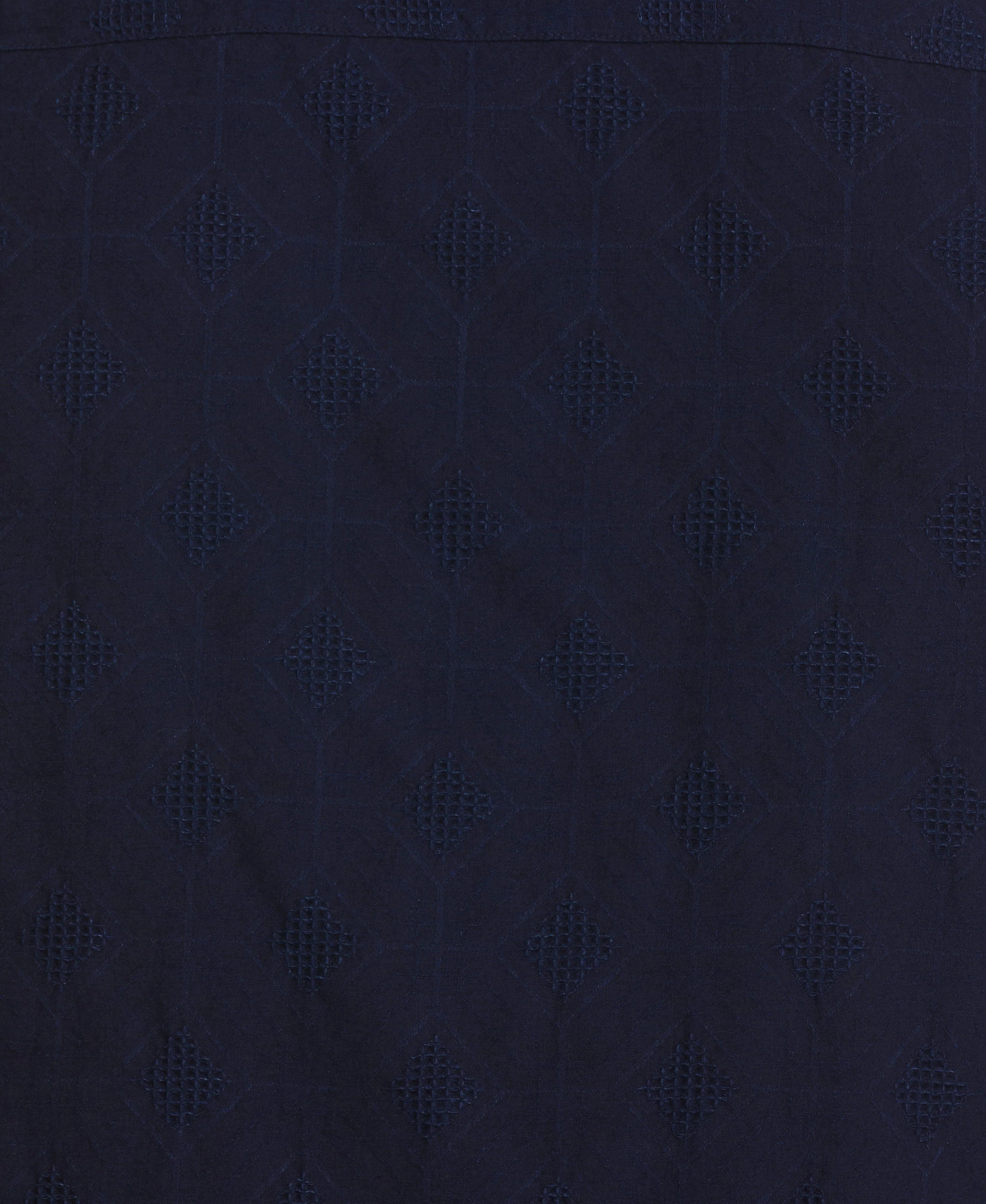 Cotton Medallion Dobby Shirt - Image 7