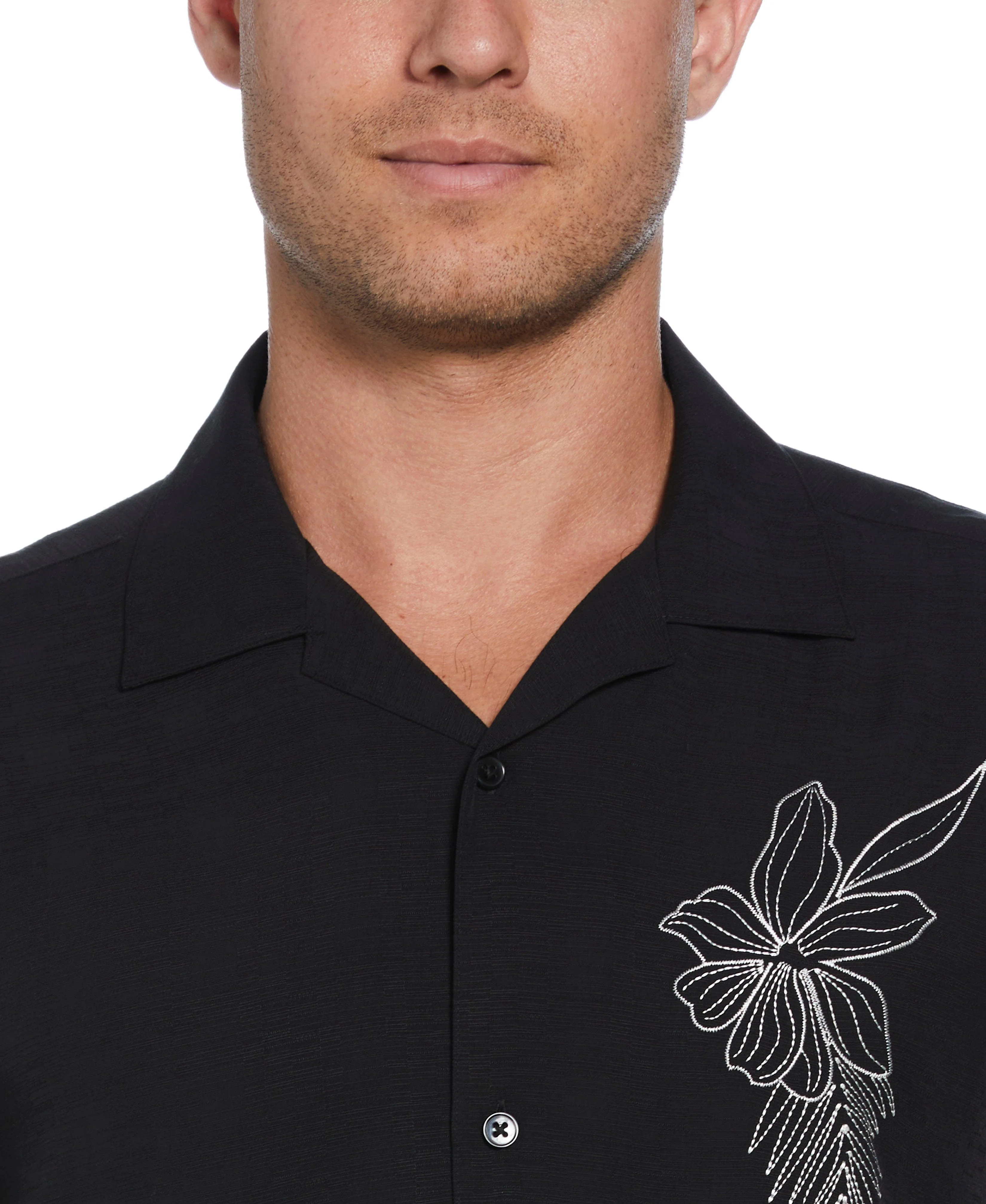 Embroidered Floral Shirt - Image 3