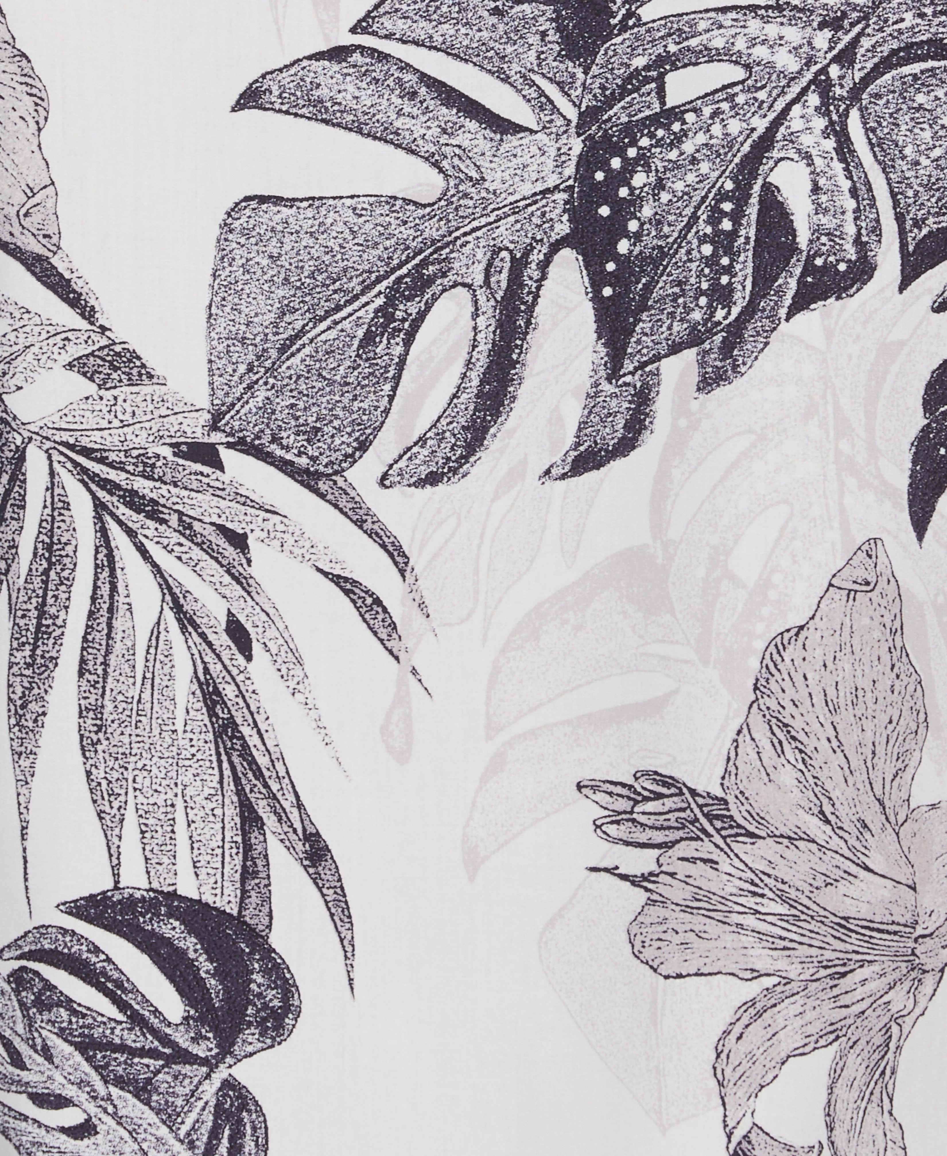 Exploded Botanical Print Shirt - Image 5
