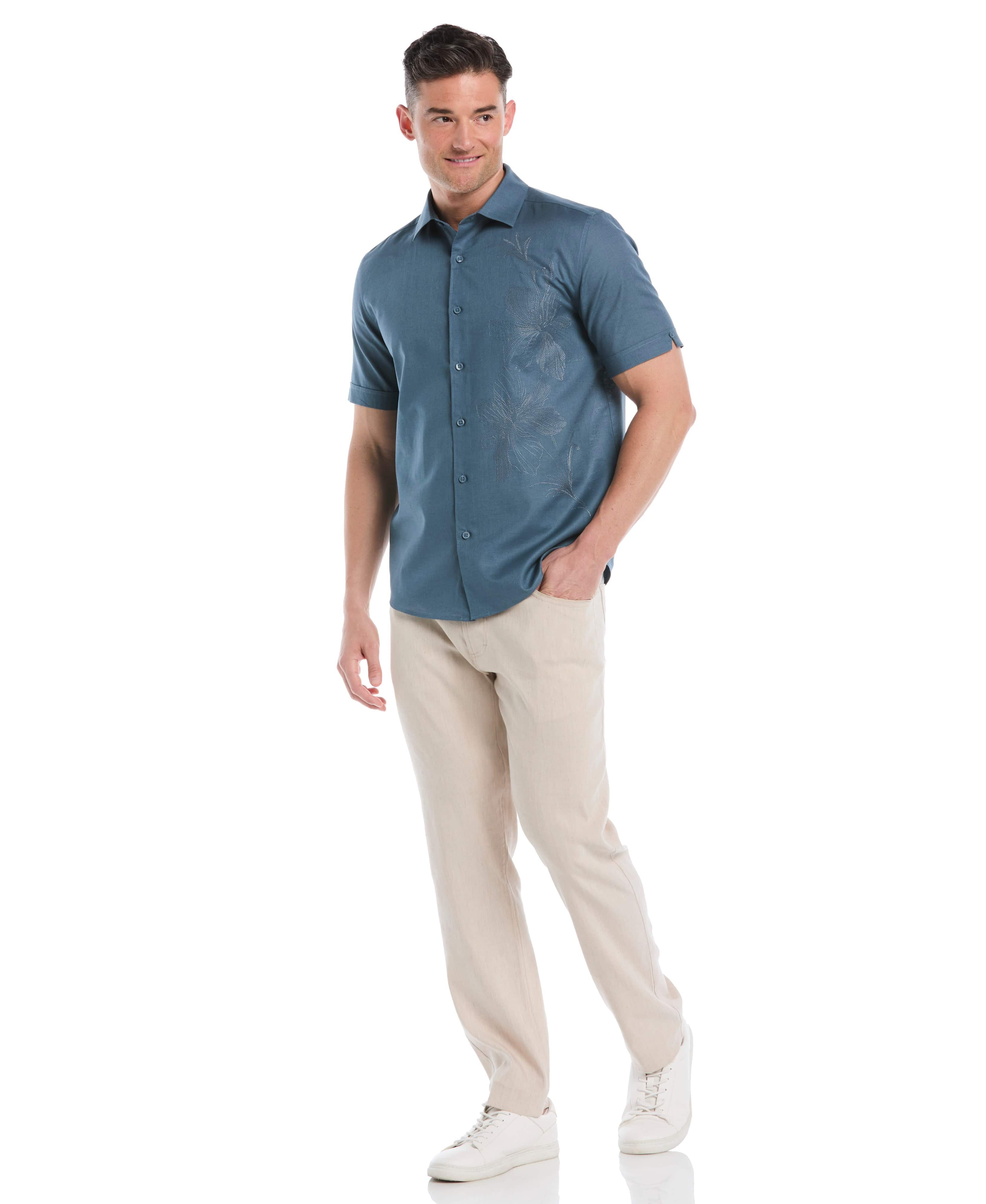Floral Embroidered Shirt - Image 5