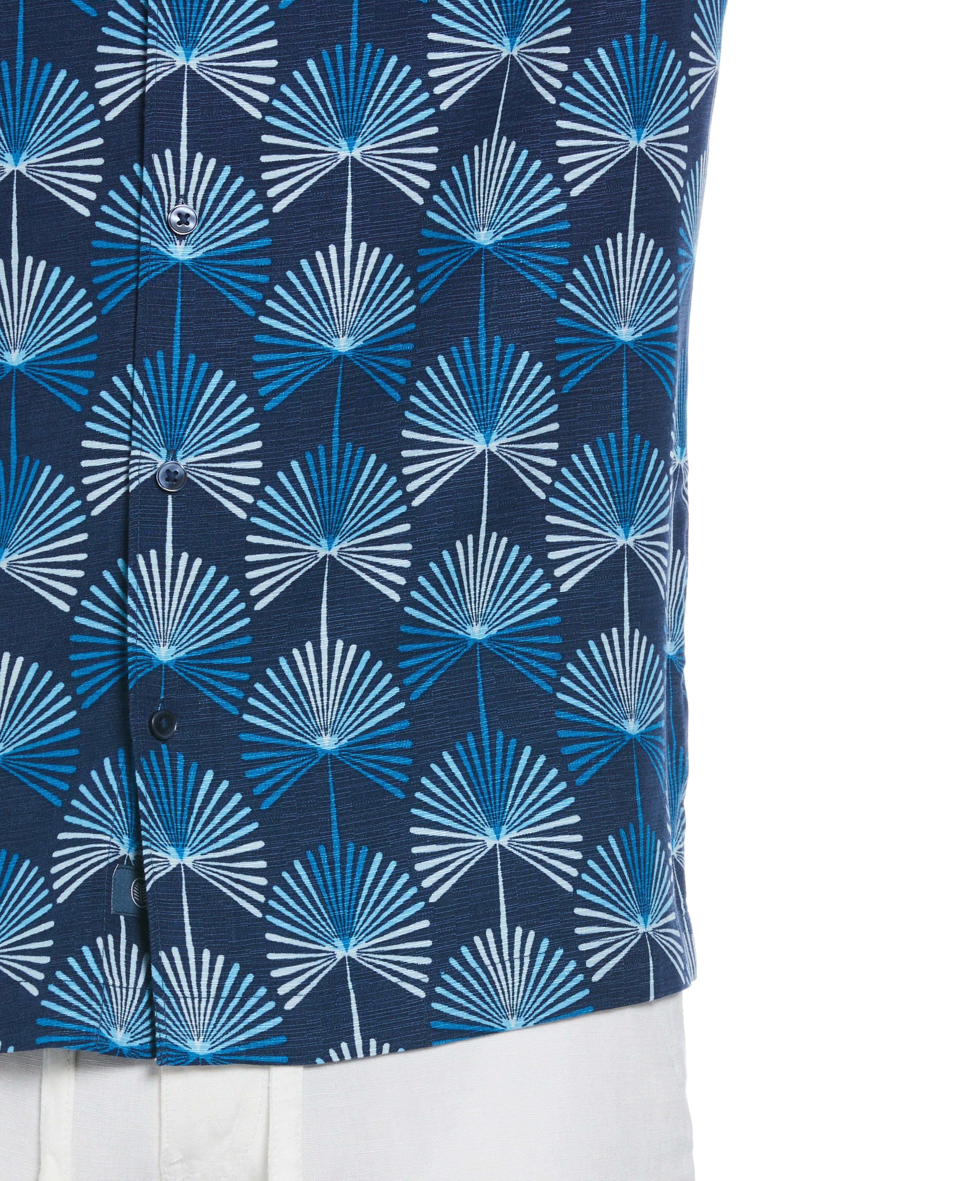 Geo Botanical Print Shirt - Image 4
