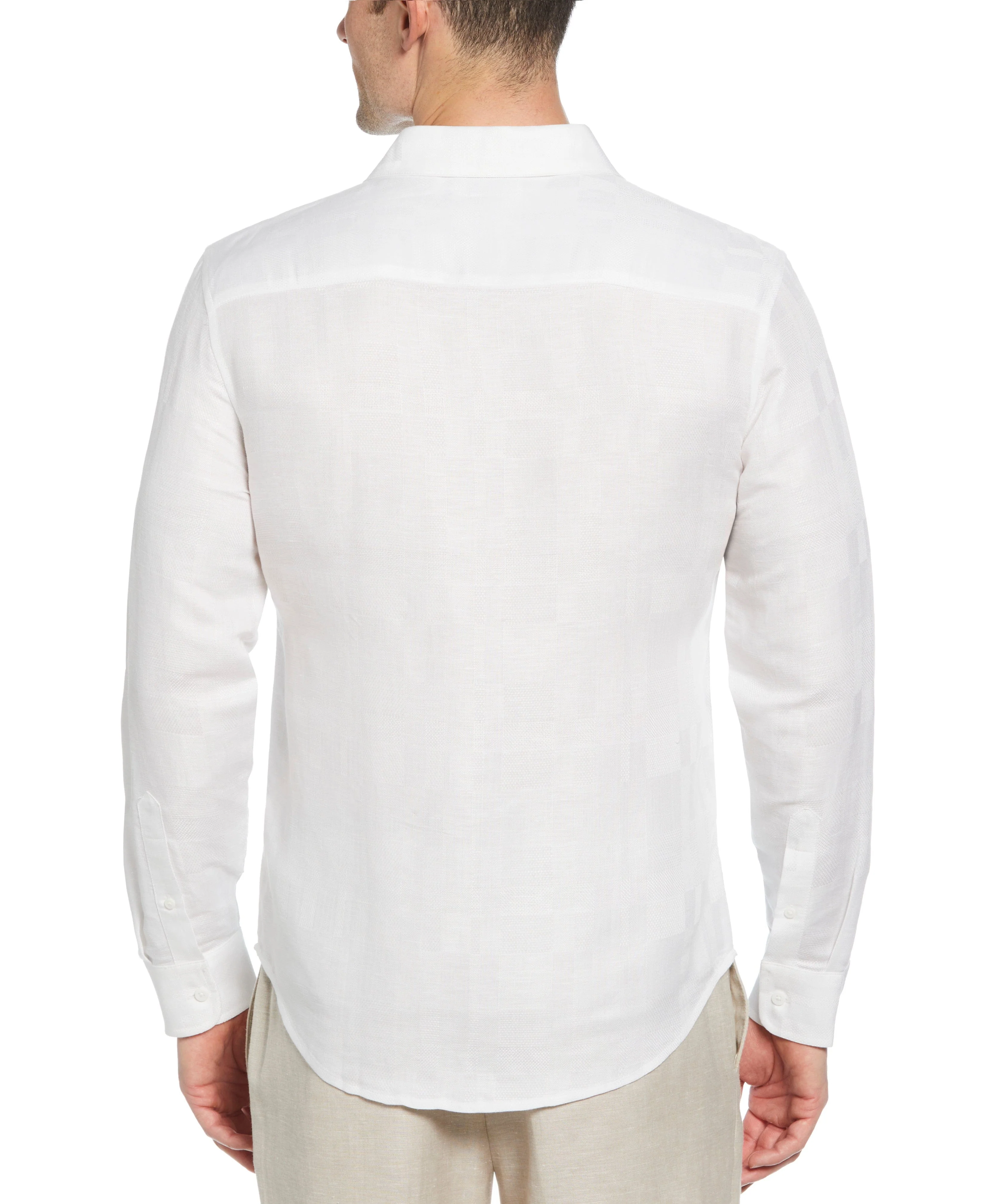 Geometric Dobby Textured Shirt - Image 6