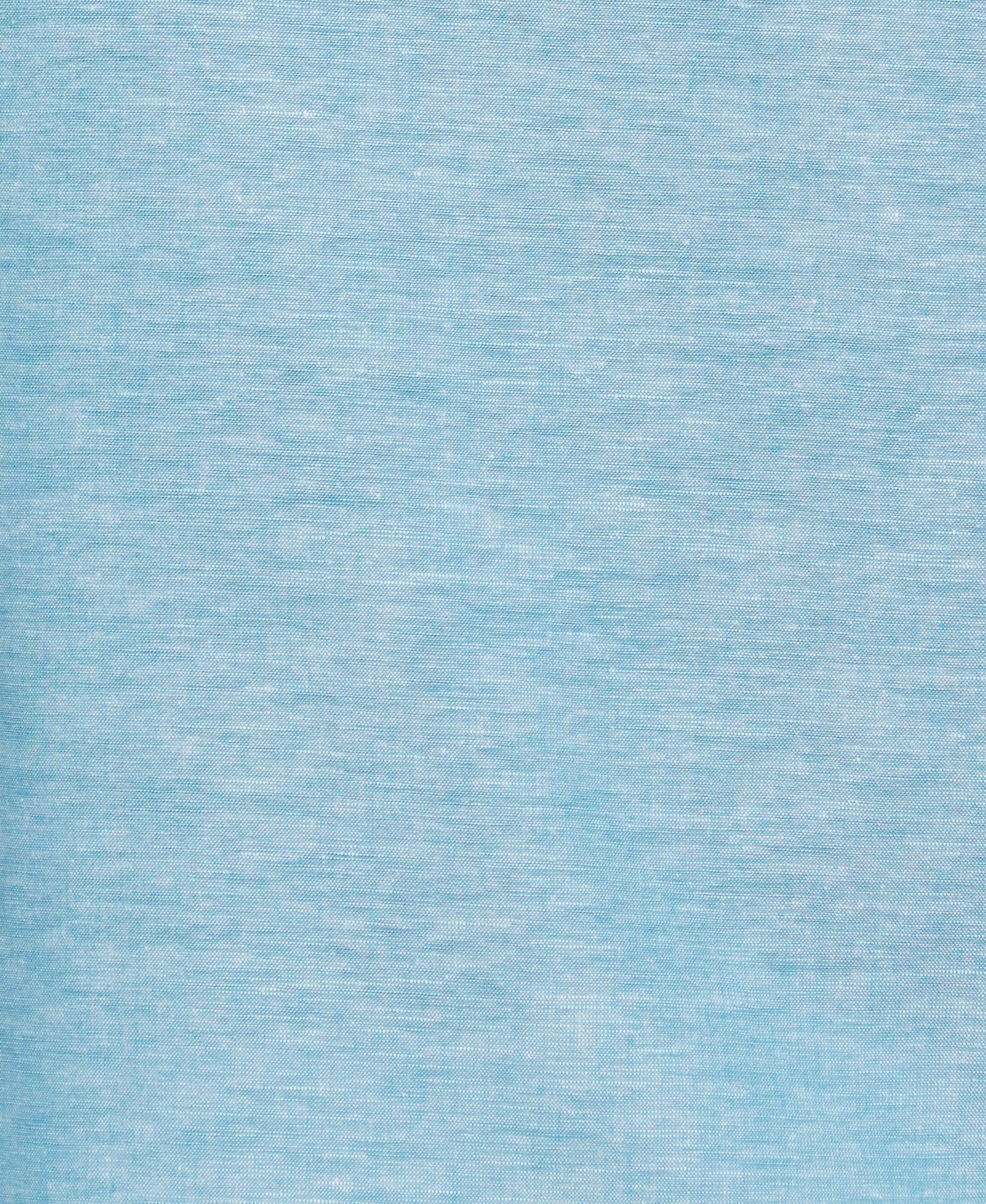 Linen Blend Argyle Embroidered Chambray Shirt - Image 6
