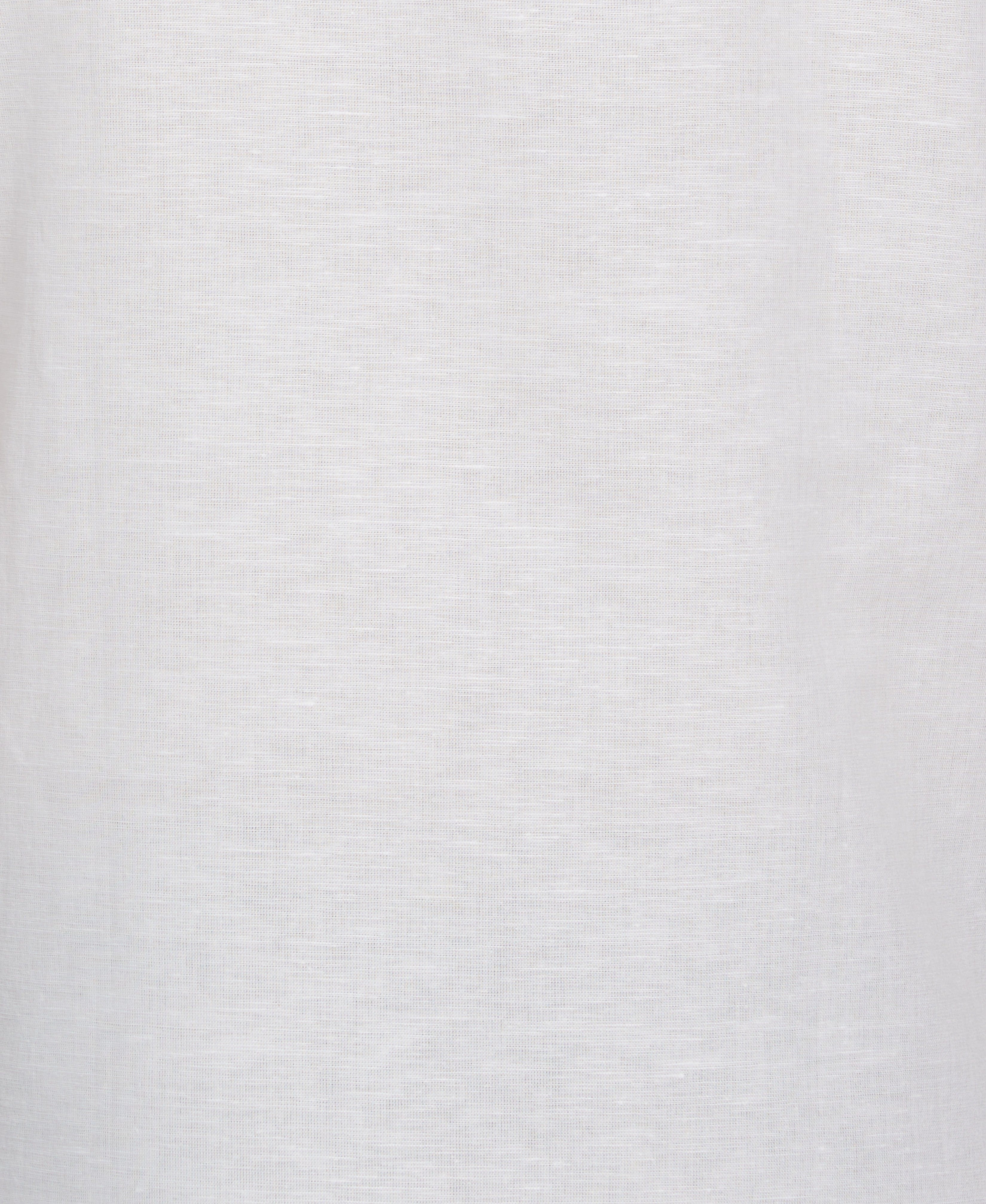 Linen Blend Chest Stripe Print Shirt - Image 5