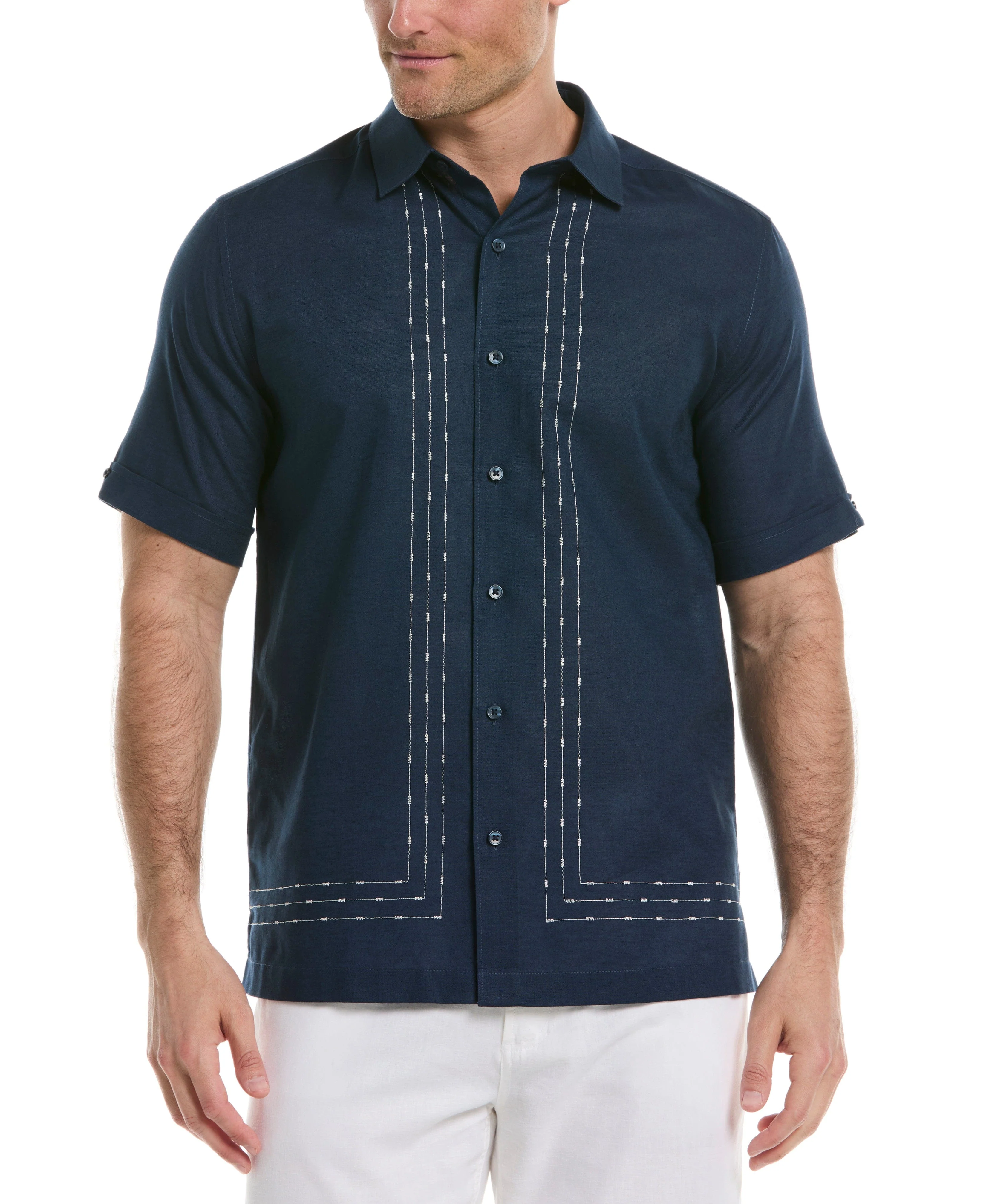L-Shape Embroidery Shirt