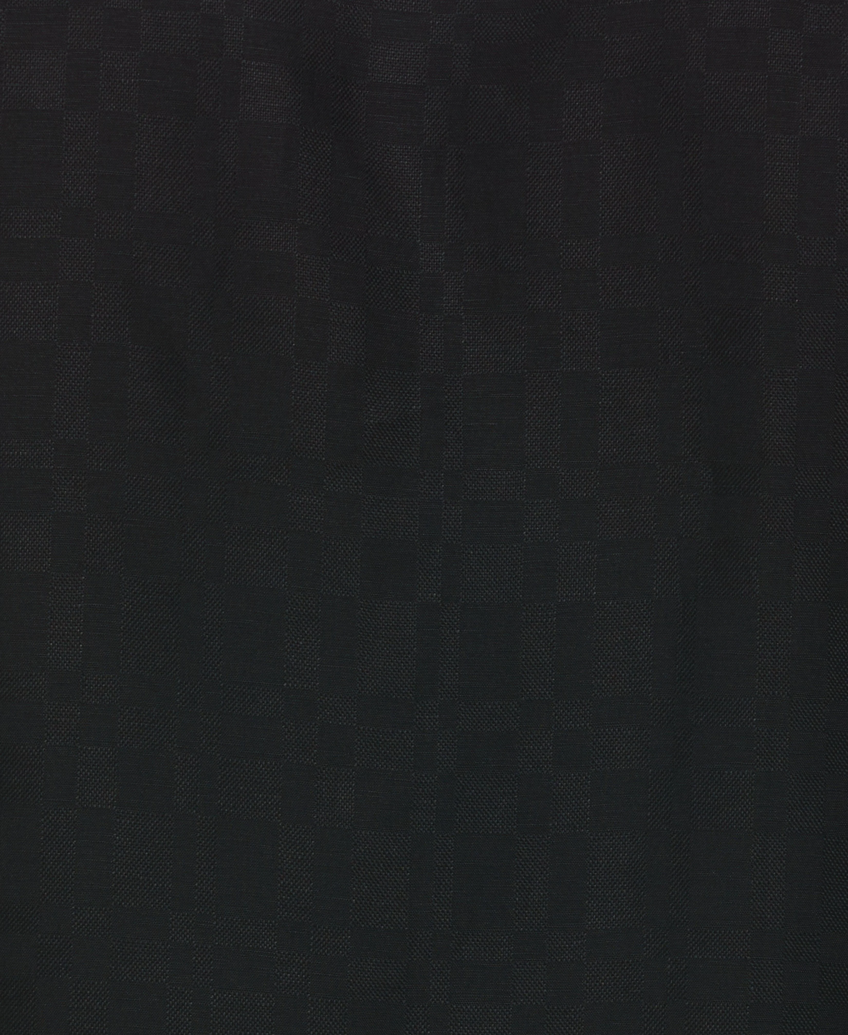 Linen Blend Plaid Dobby Shirt - Image 5