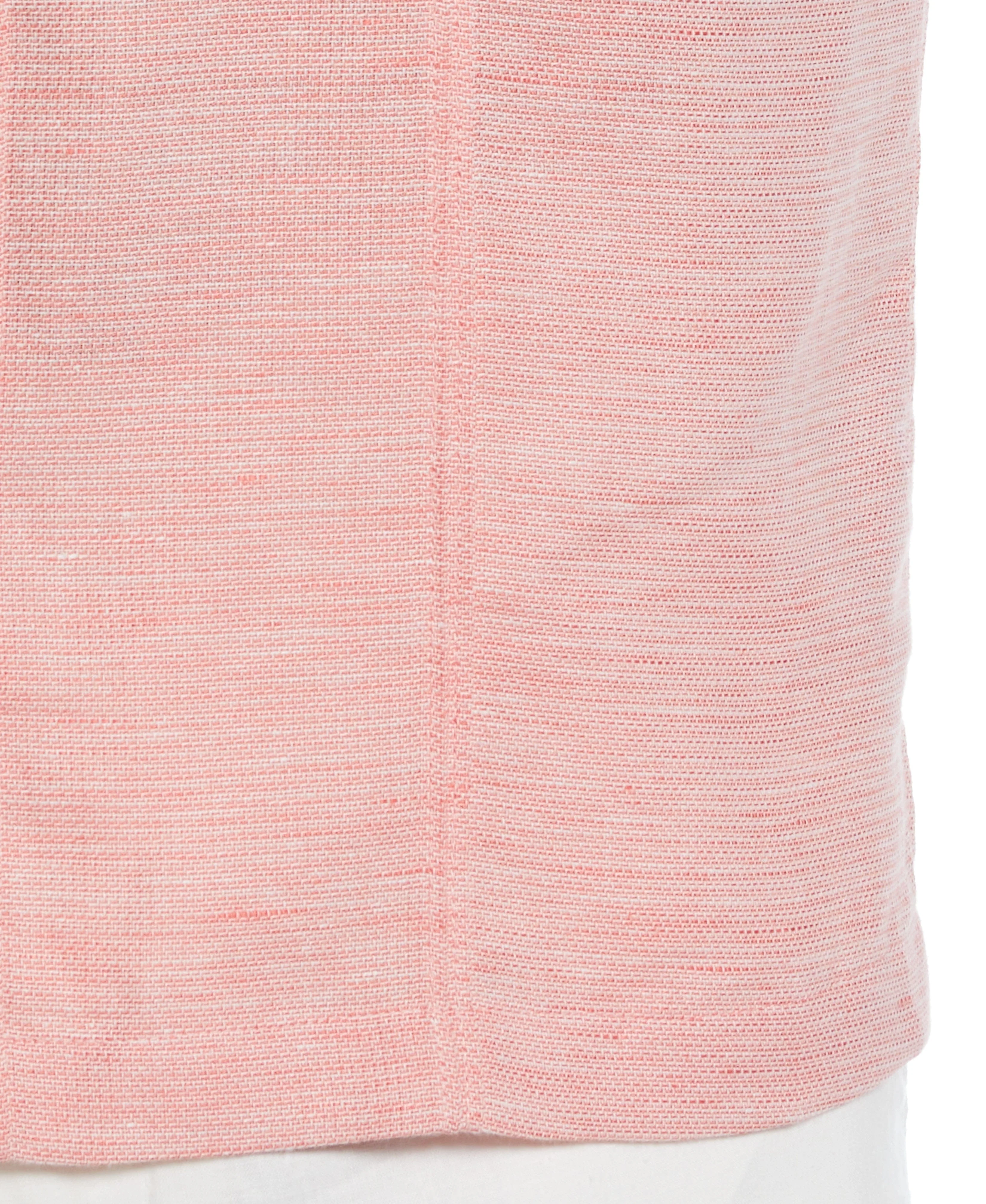 Linen Blend Tuck Panel Dobby Shirt - Image 4