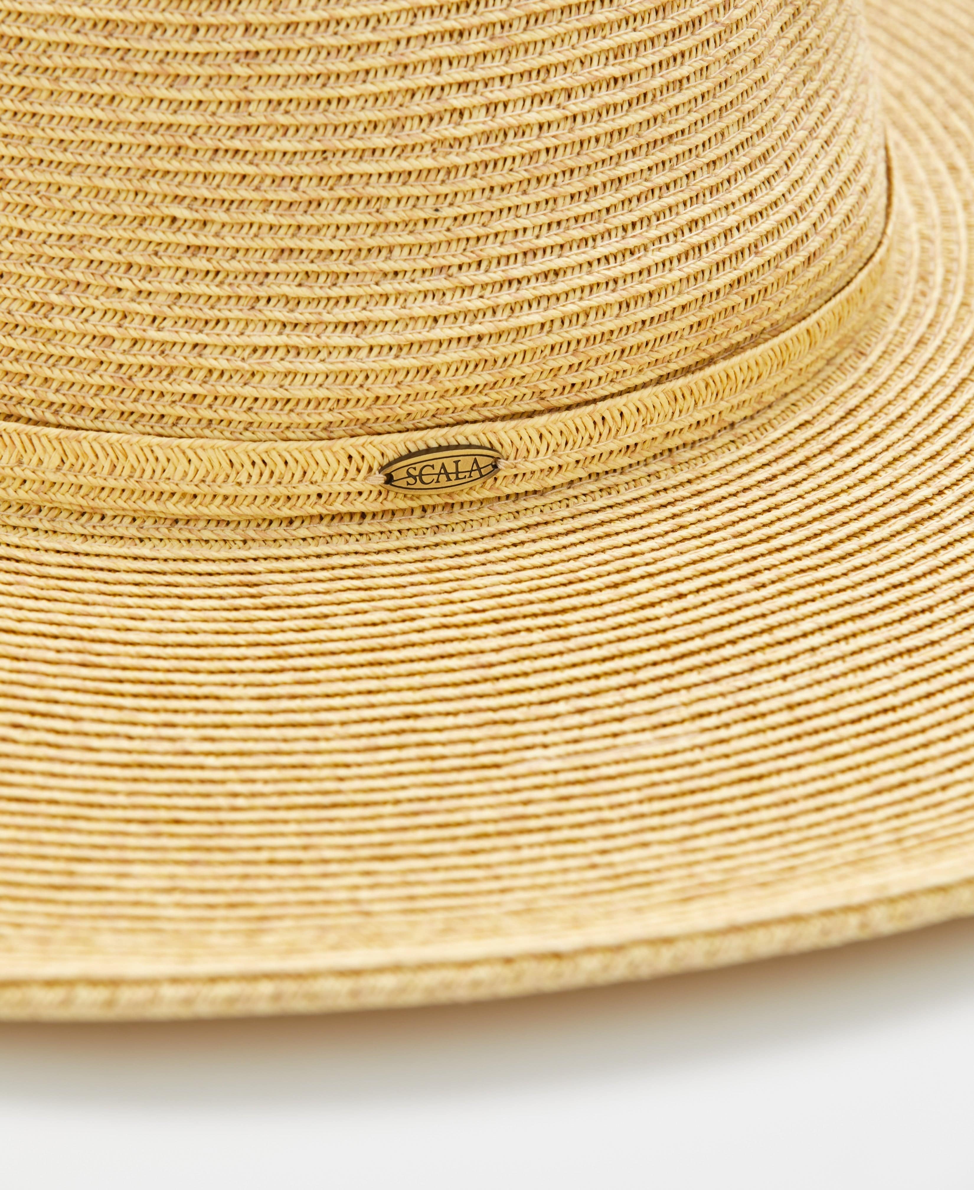 Women's Paper Braid Big Brim Hat - Image 3