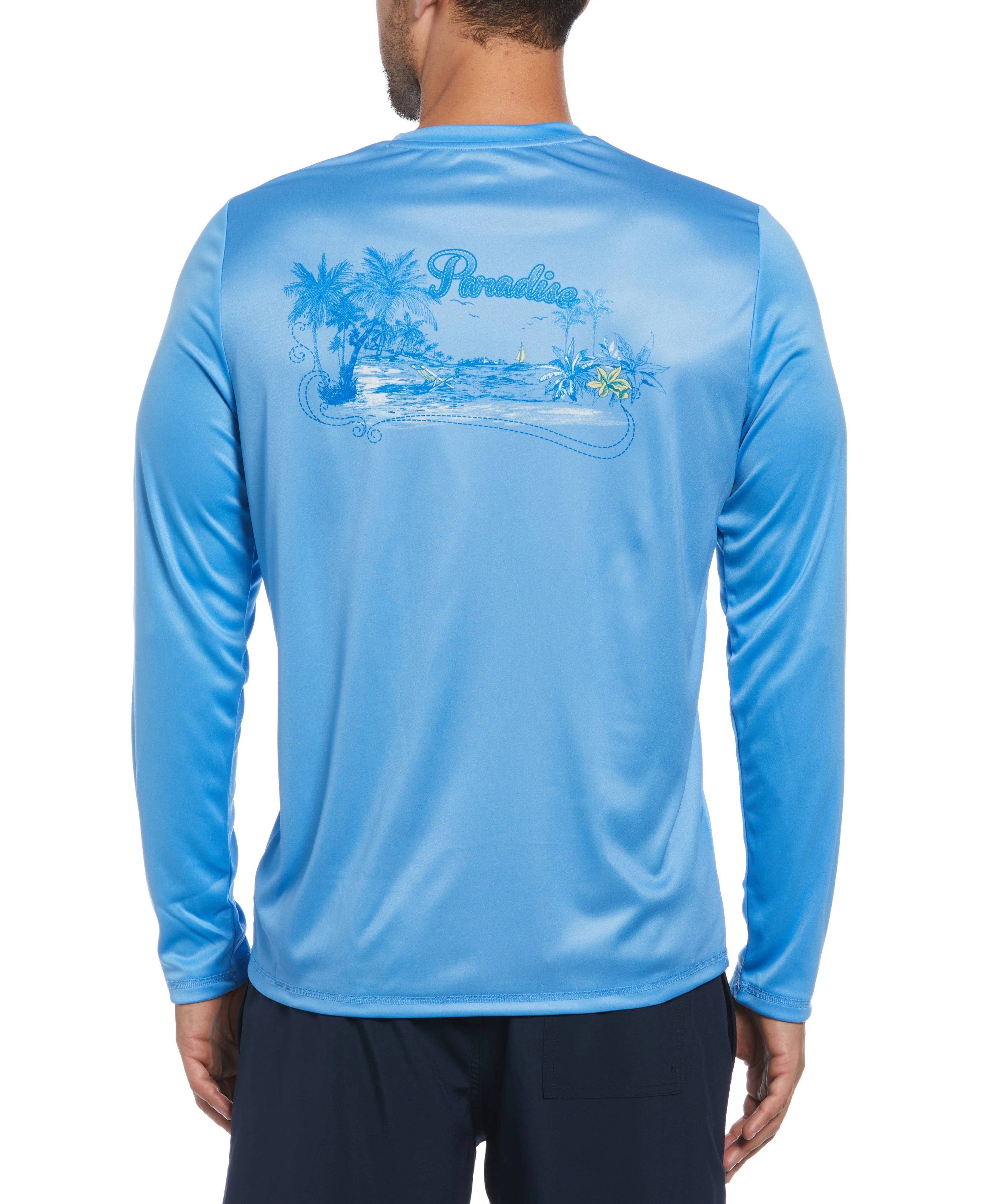 Paradise Print Sun Protection Shirt - Image 2