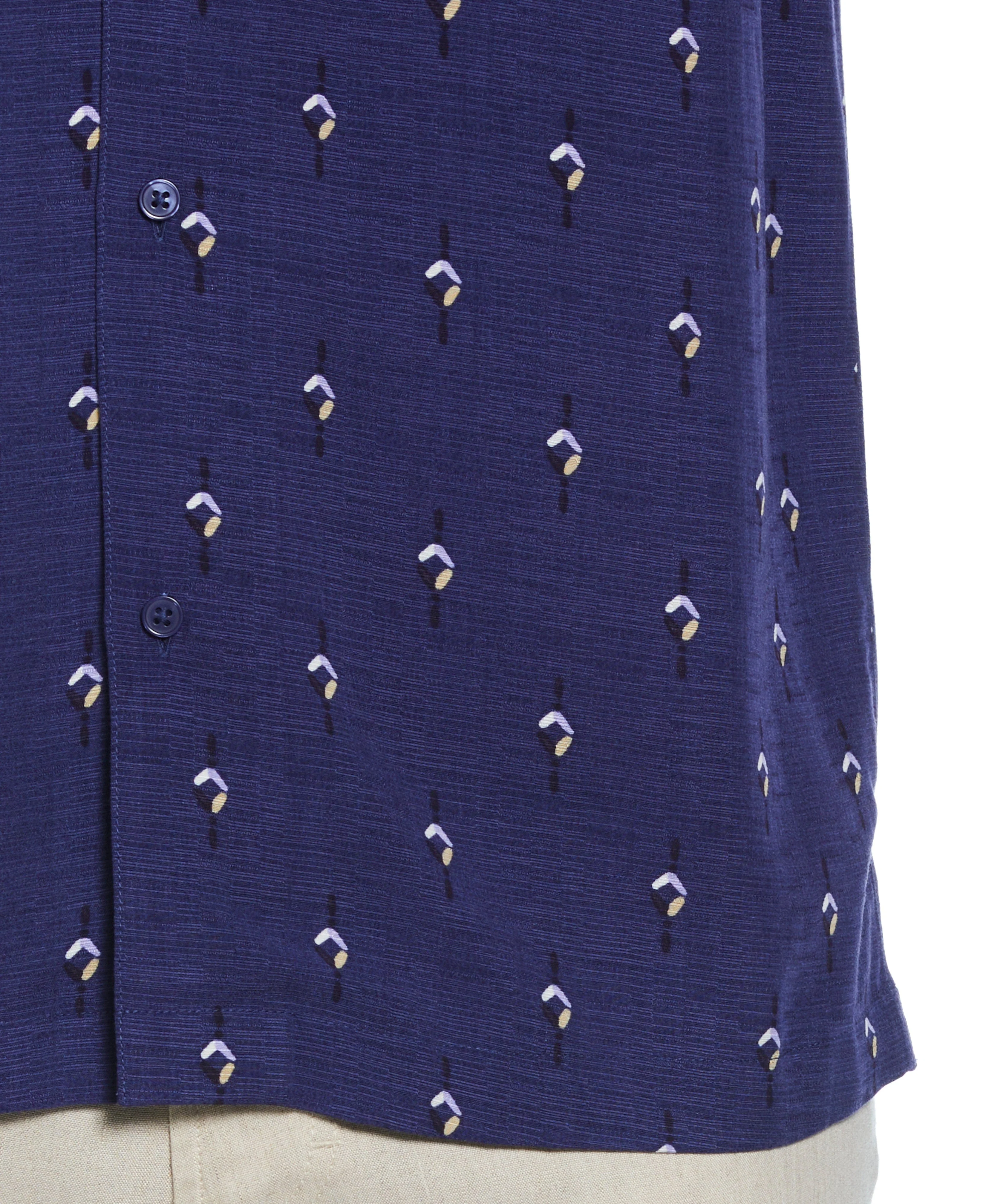 Retro Geometric Print Shirt - Image 8