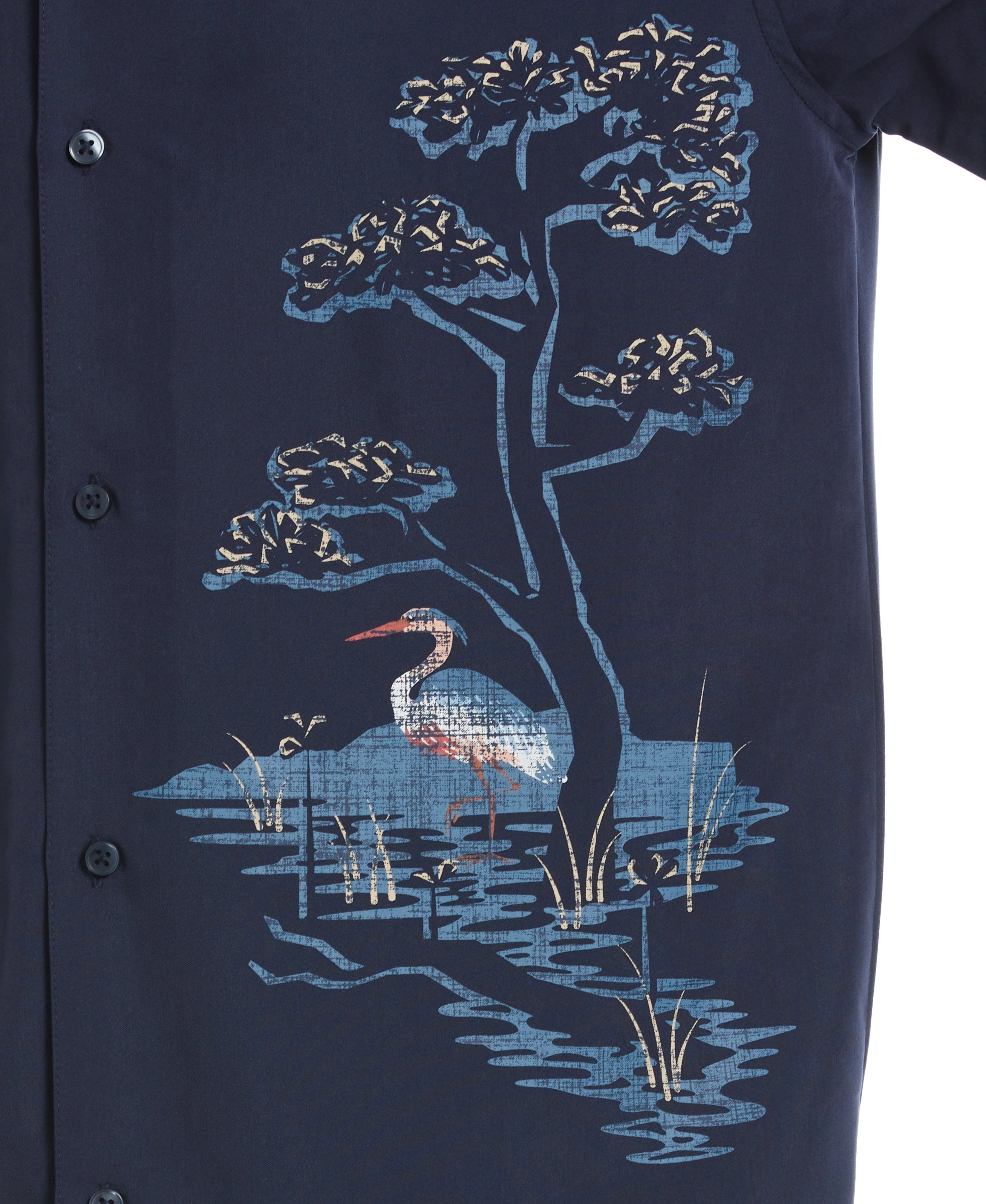 Scenic Placement Print Shirt - Image 5