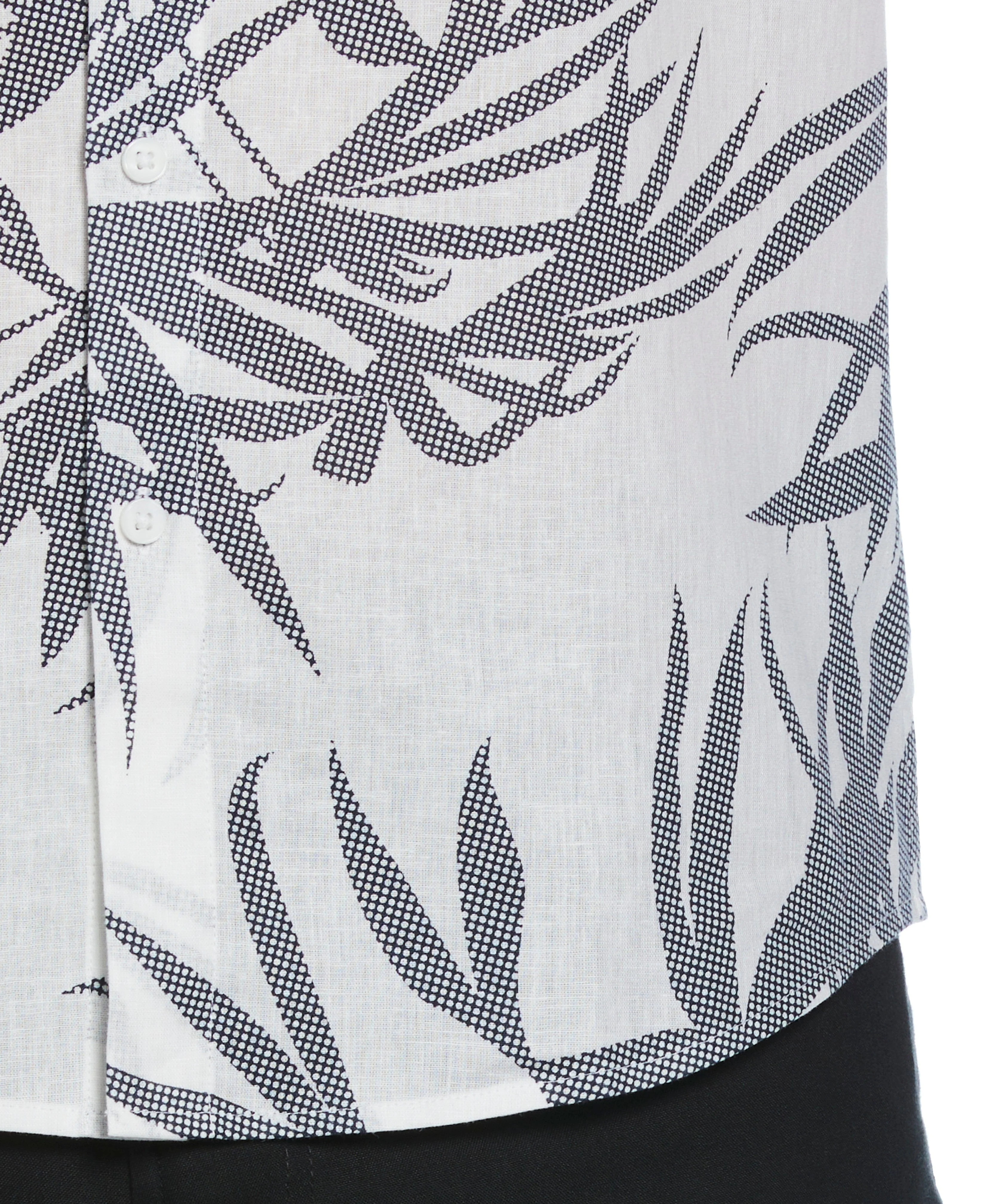 Textured Fern Print Shirt - Image 3