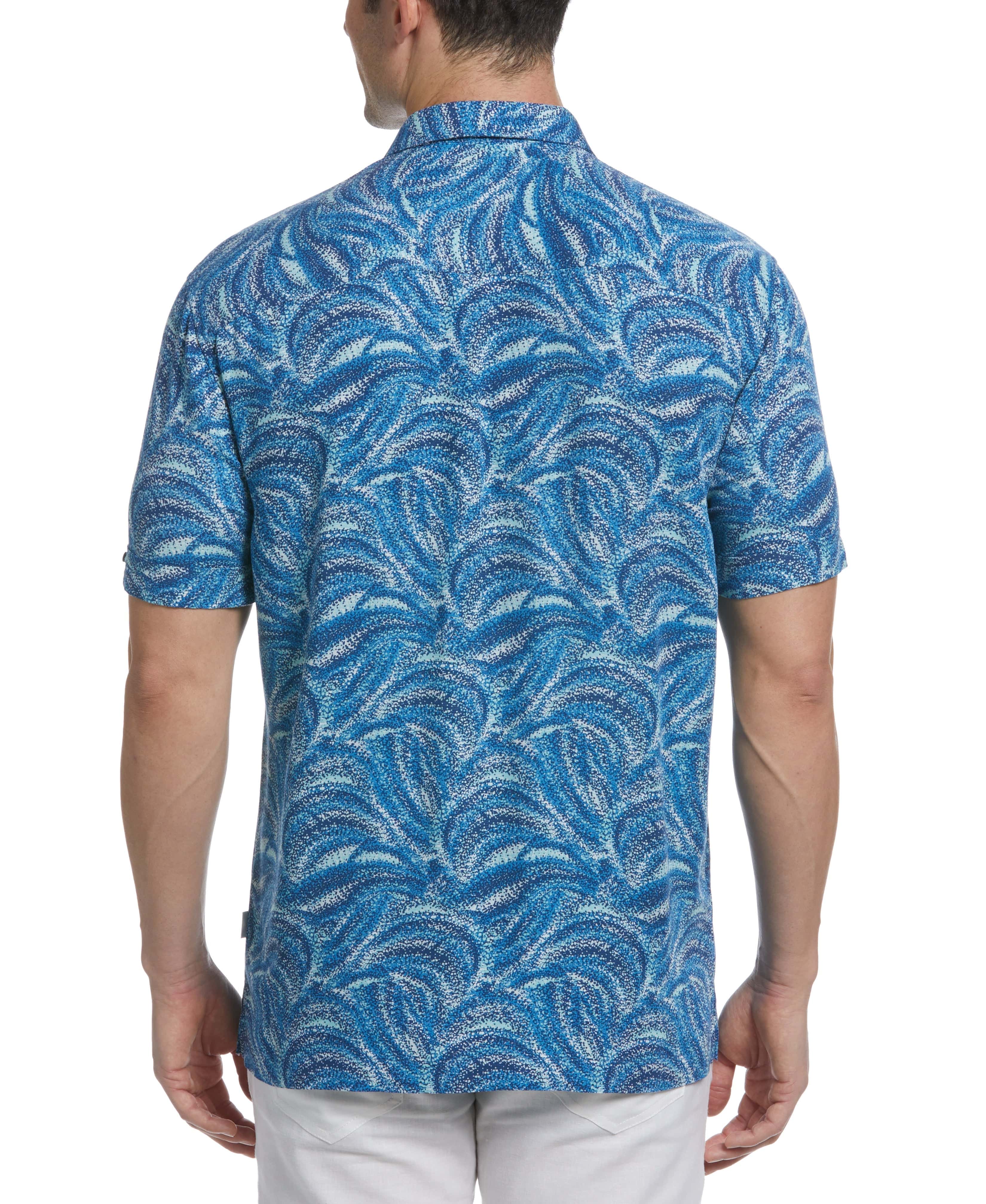 Textured Wave Print Shirt - Image 2