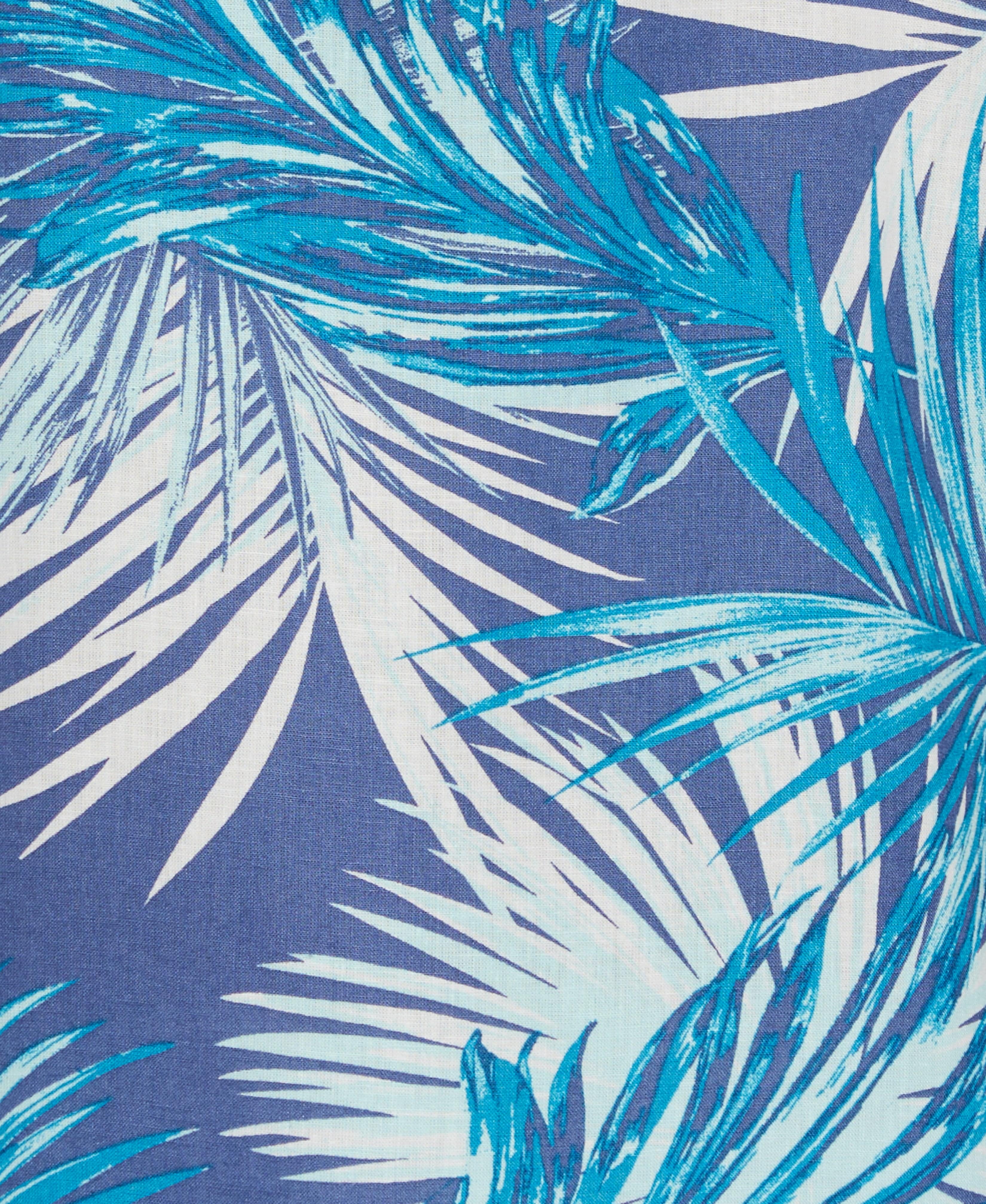 Tropical Palm Leaves Print Shirt - Image 5