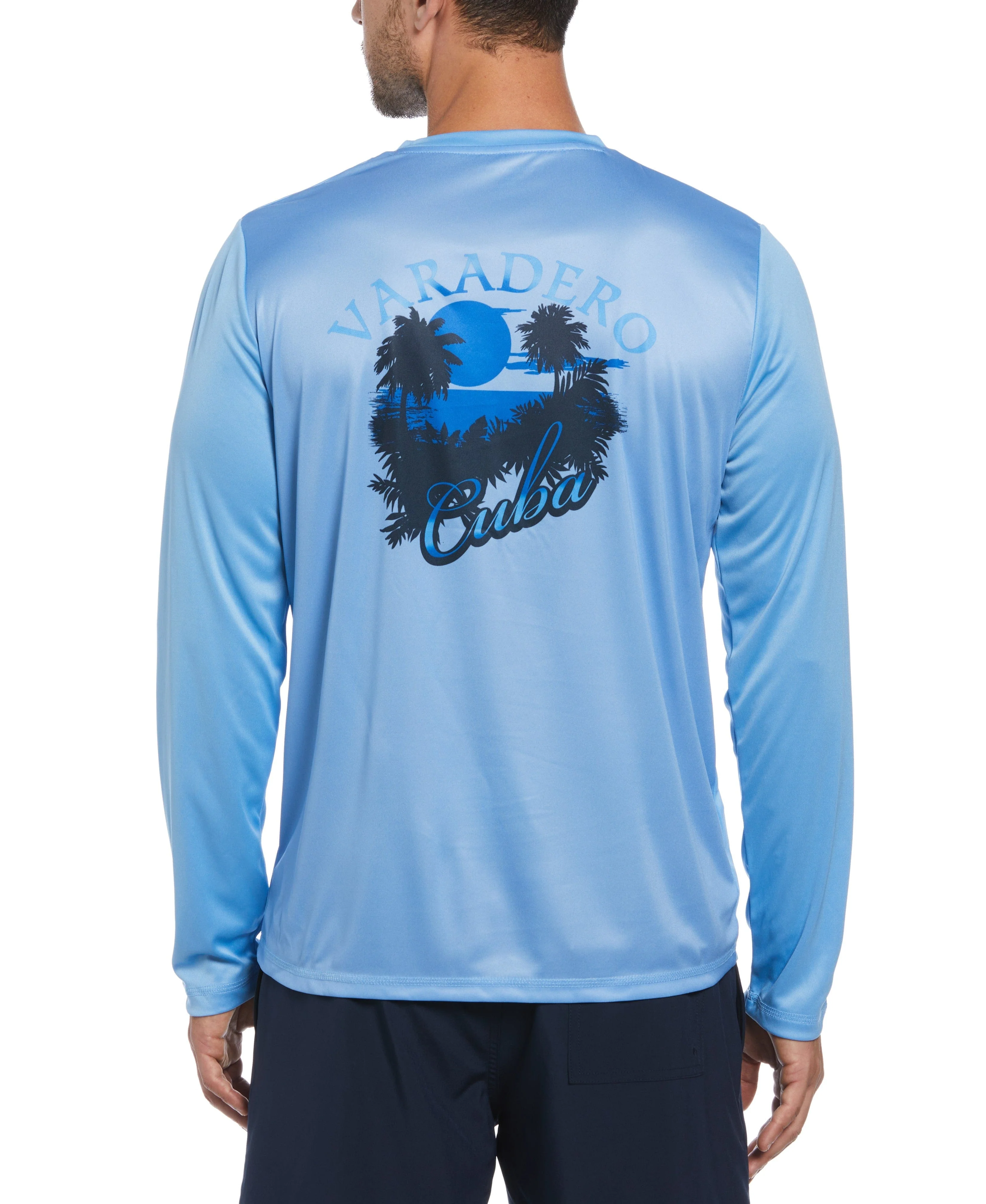 Varadero Cuba Print Sun Protection Shirt - Image 2