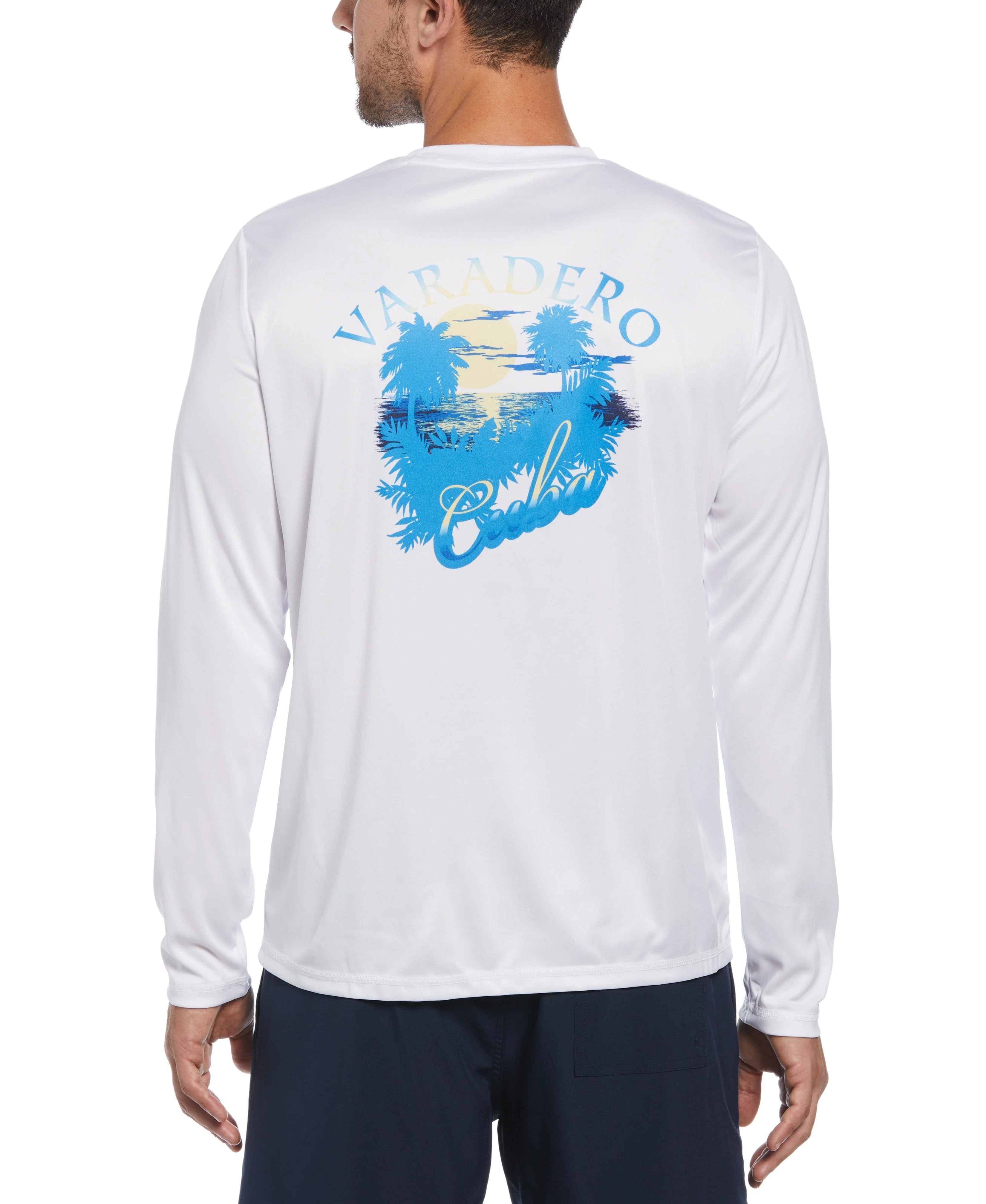 Varadero Cuba Print Sun Protection Shirt - Image 2