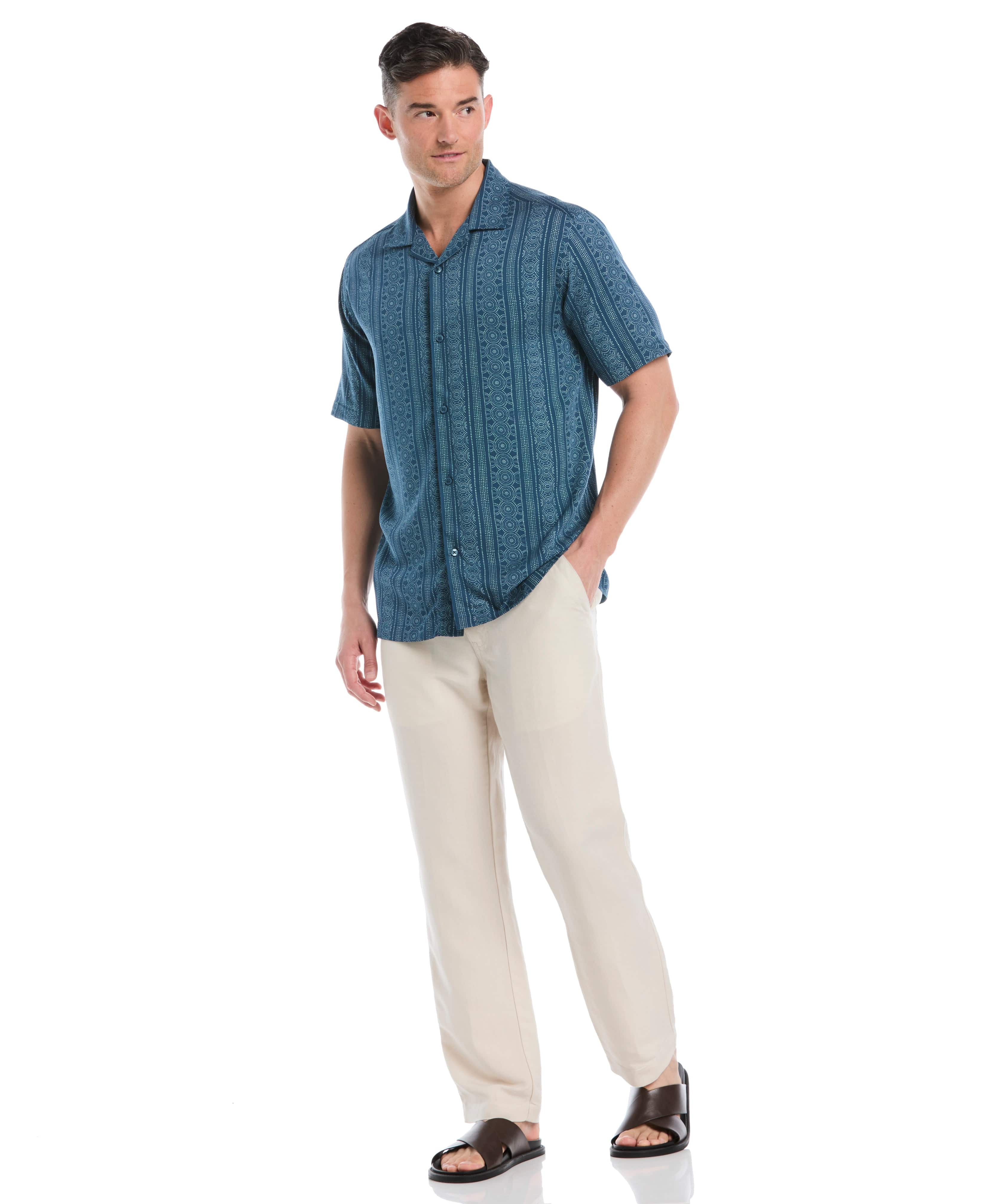 Viscose Twill Print Shirt - Image 5